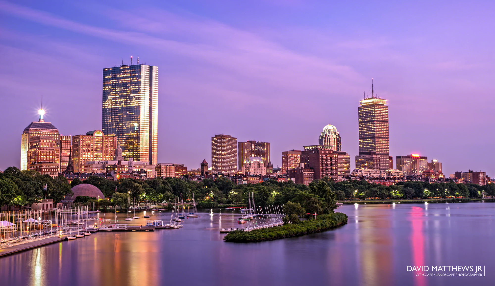 5 Great Spots to Shoot the Boston Skyline | Camayah Photography