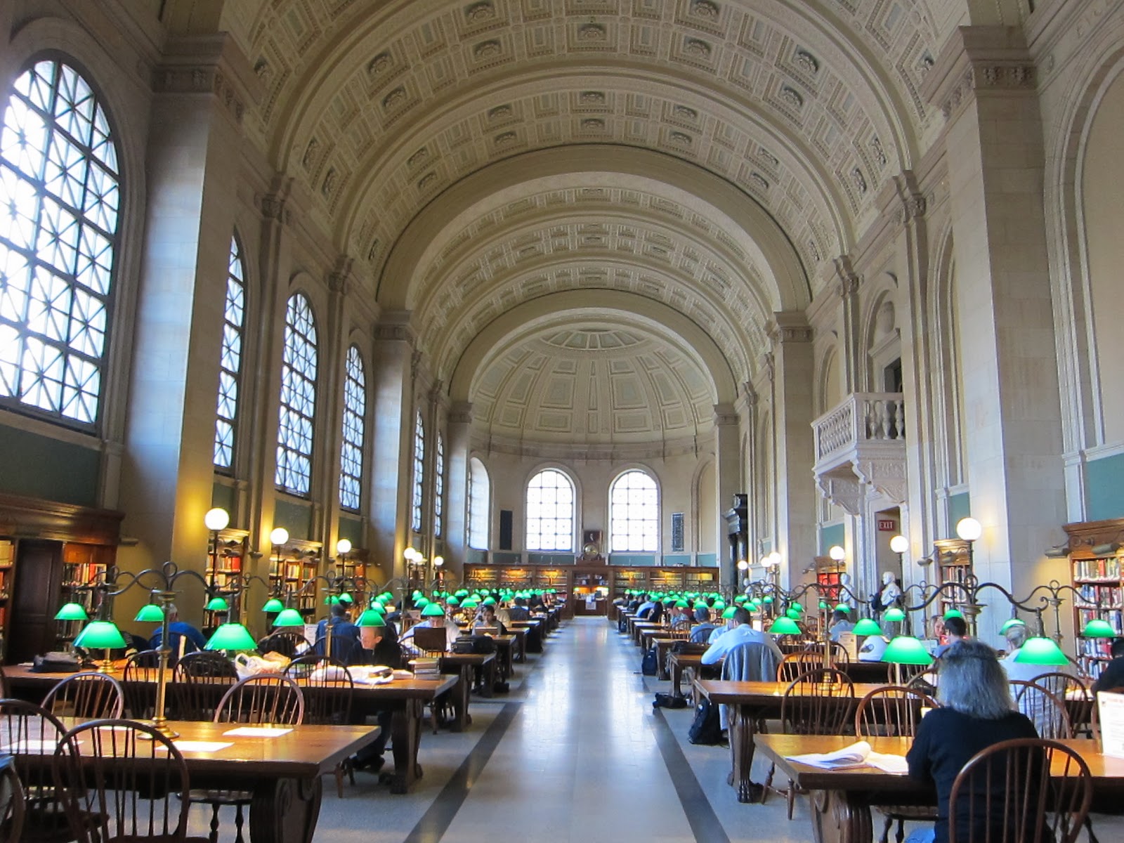 Boston public library photo