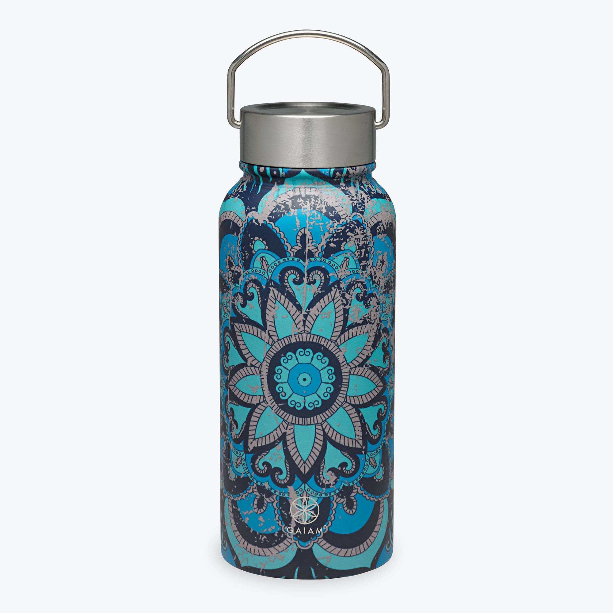Stainless Steel Wide Mouth Water Bottles (32oz) - Gaiam