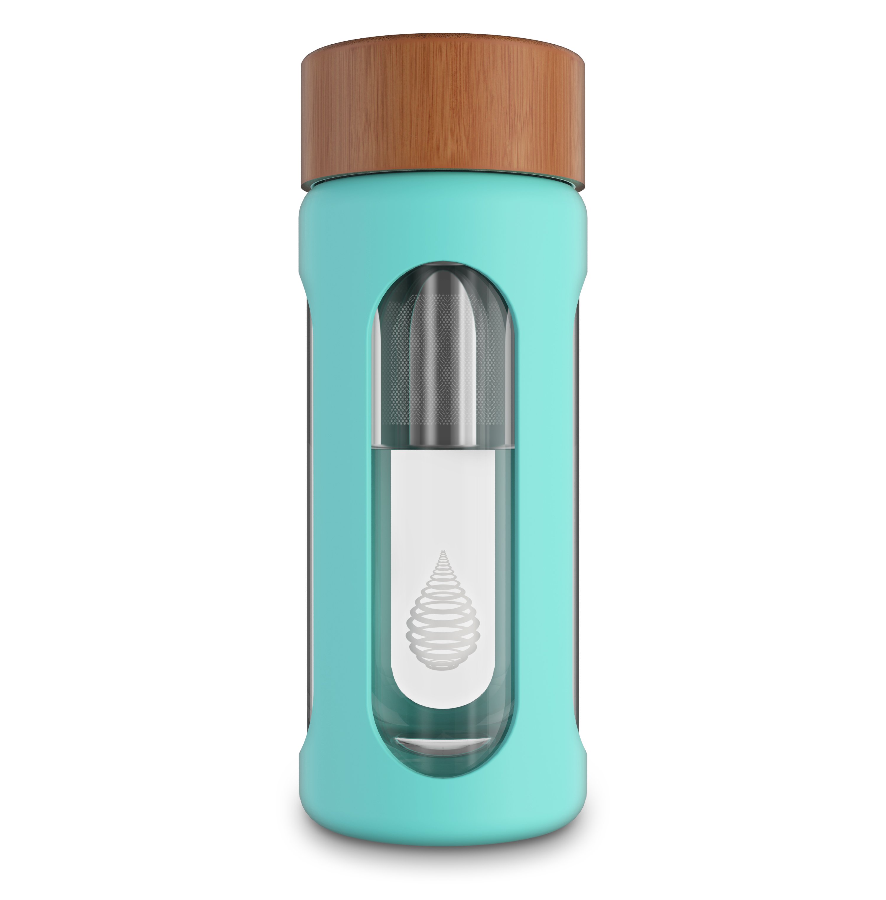 Alkaline Water Filter Bottle (Glass), pH HYDRATE - Invigorated Water