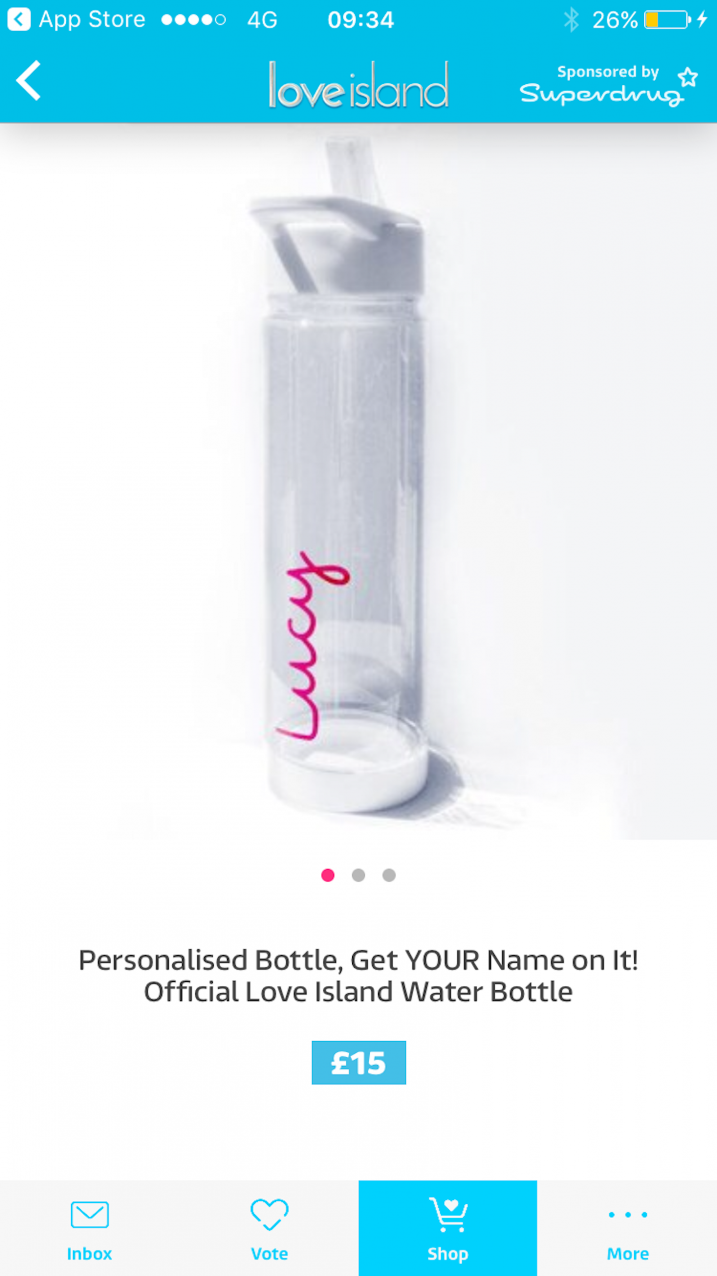 Where to buy Love Island water bottles - Business Insider