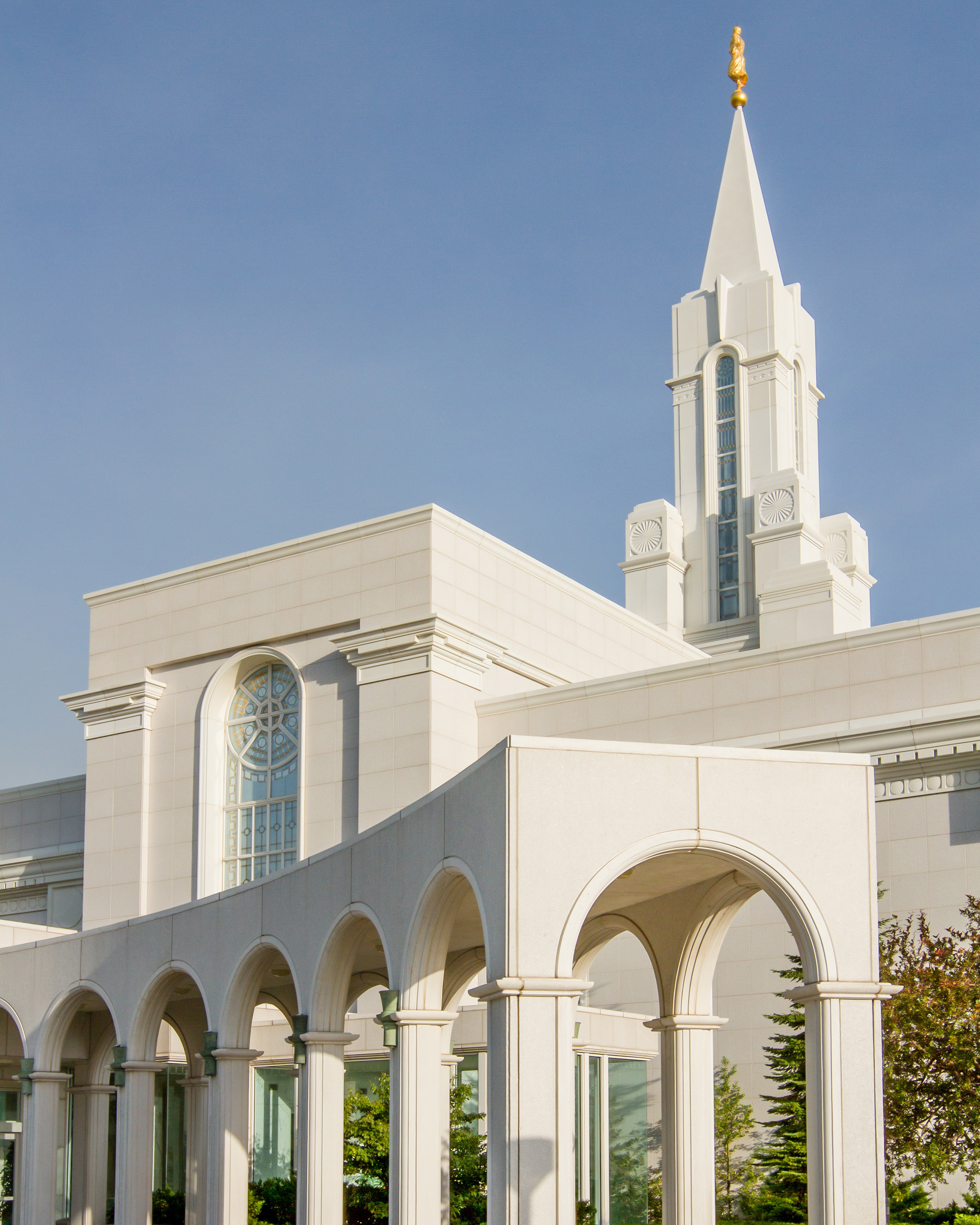 The Entrance to the Bountiful Utah Temple
