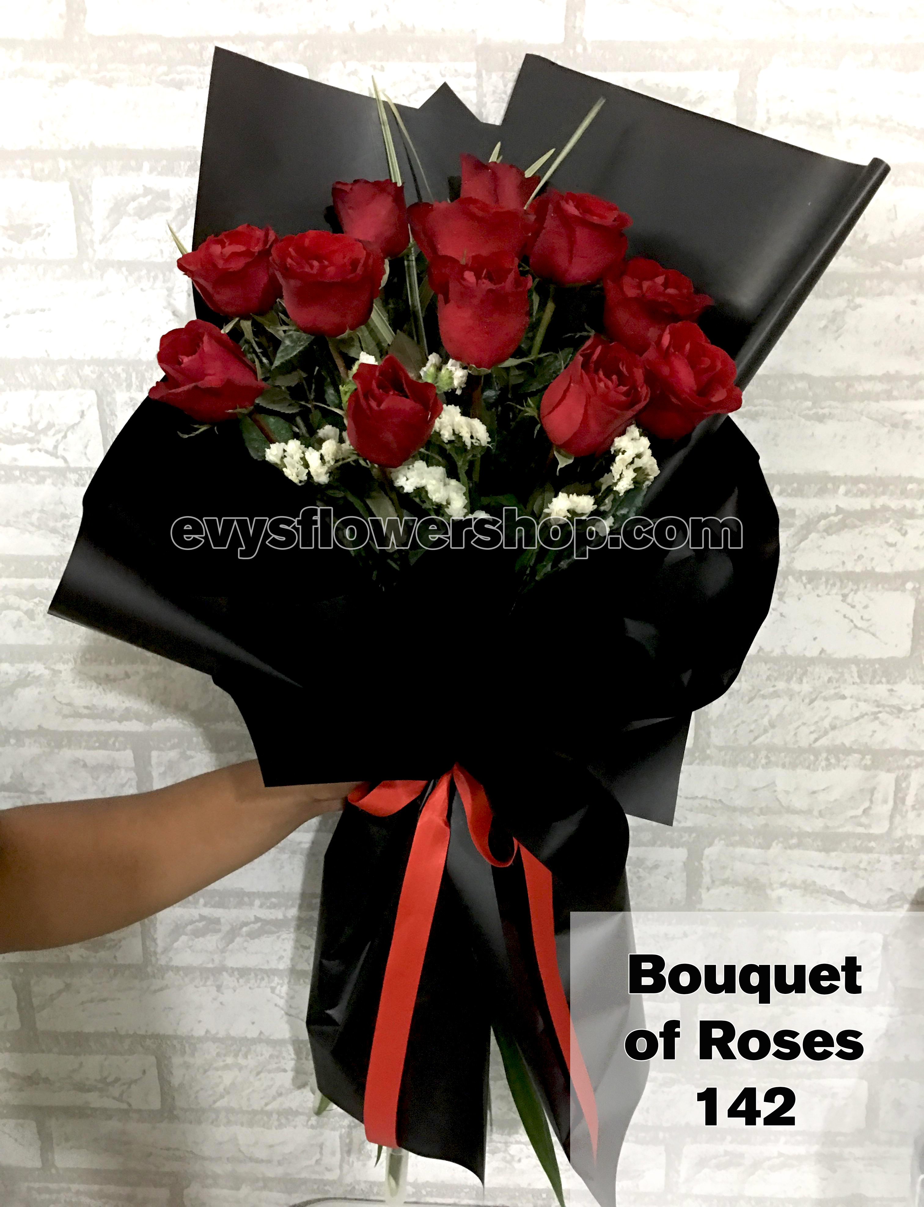 bouquet of roses 142 - EVYS FLOWER SHOP FREE DELIVERY