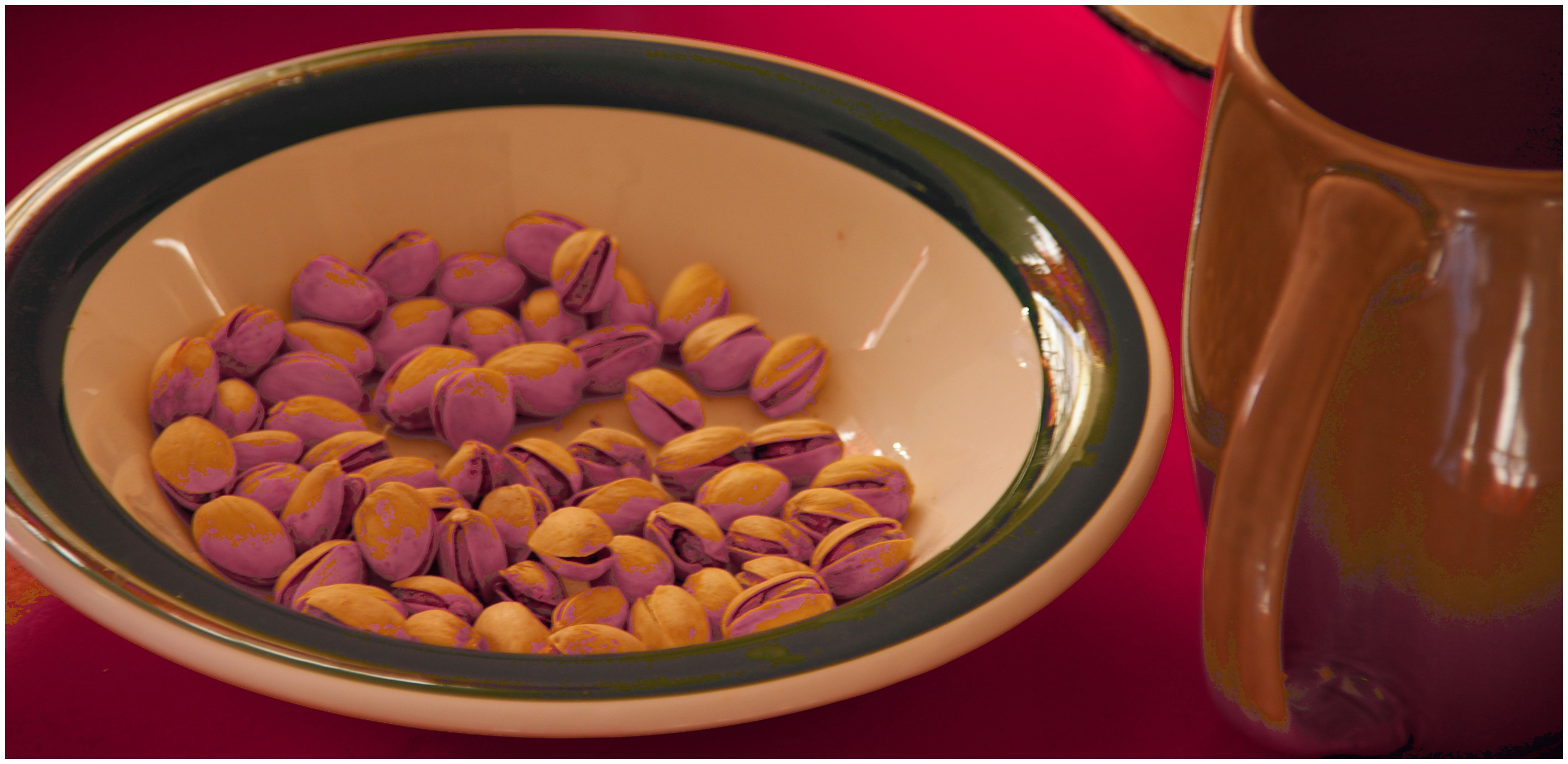 Bowl with nuts photo