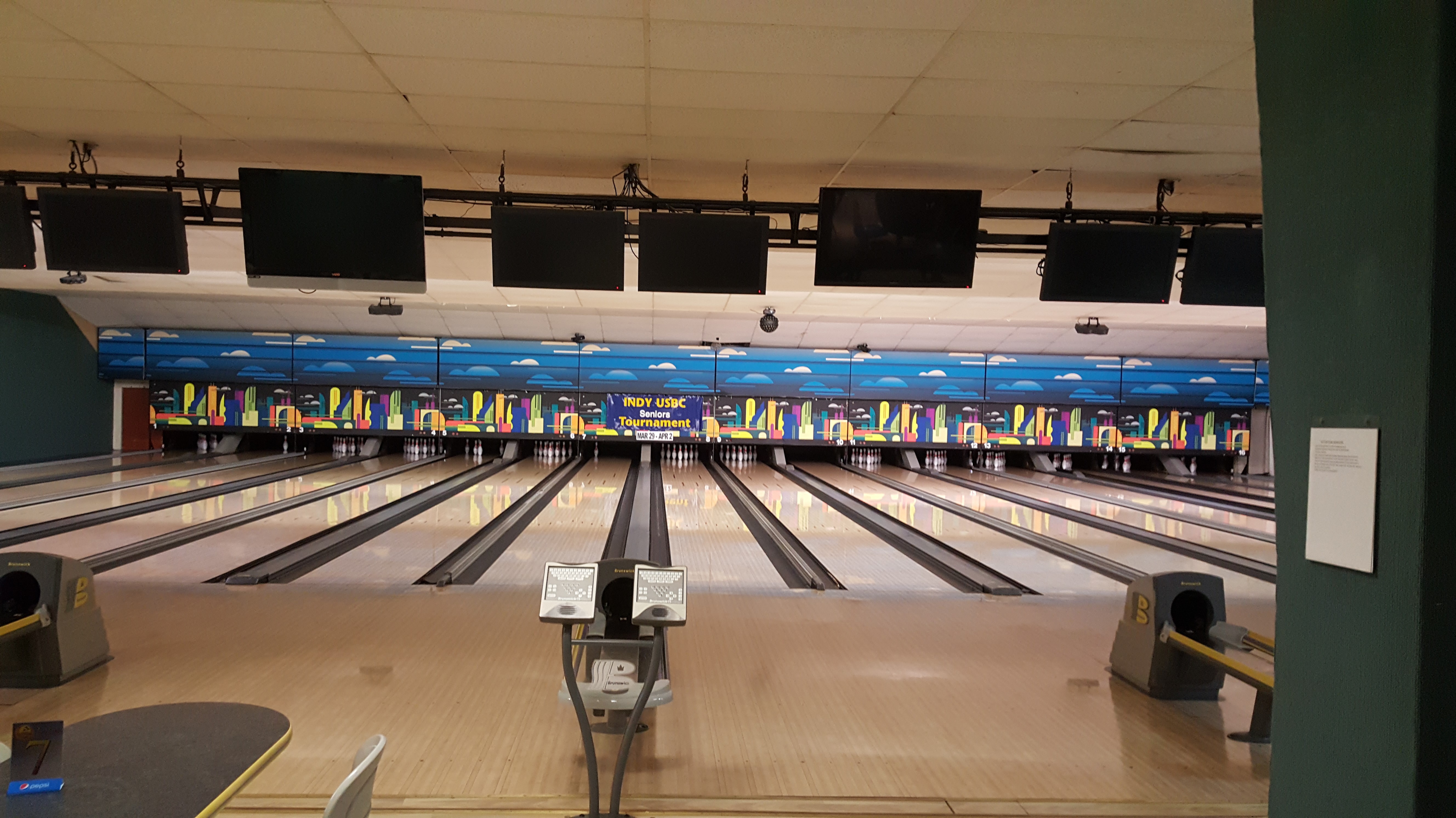 Indianapolis Bowling Center Alley