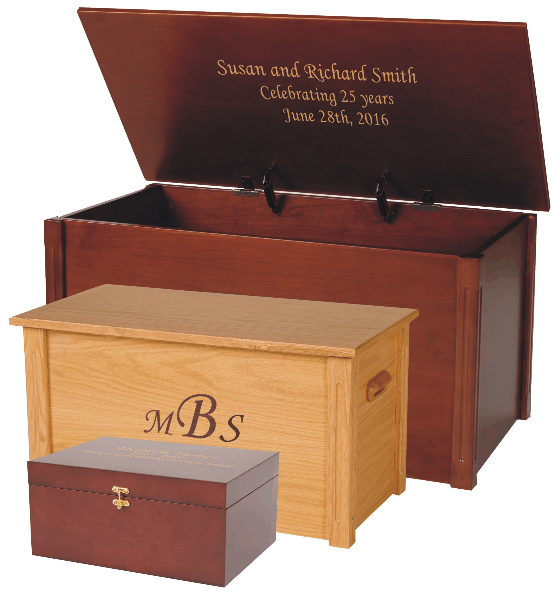 Anniversary Box & Chest | Wooden Keepsake Box & Chest Gift Ideas ...