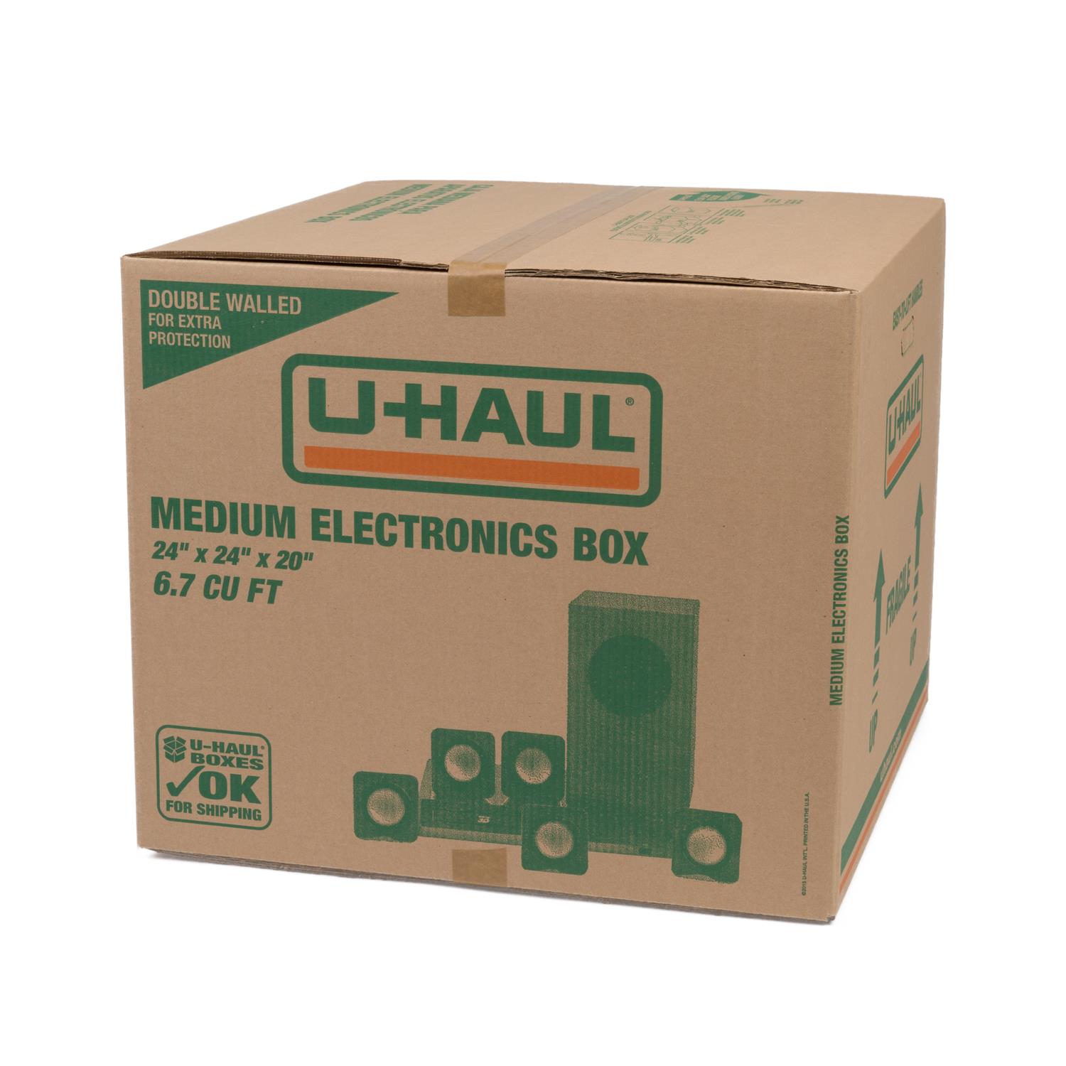 U-Haul: Medium Electronics Box