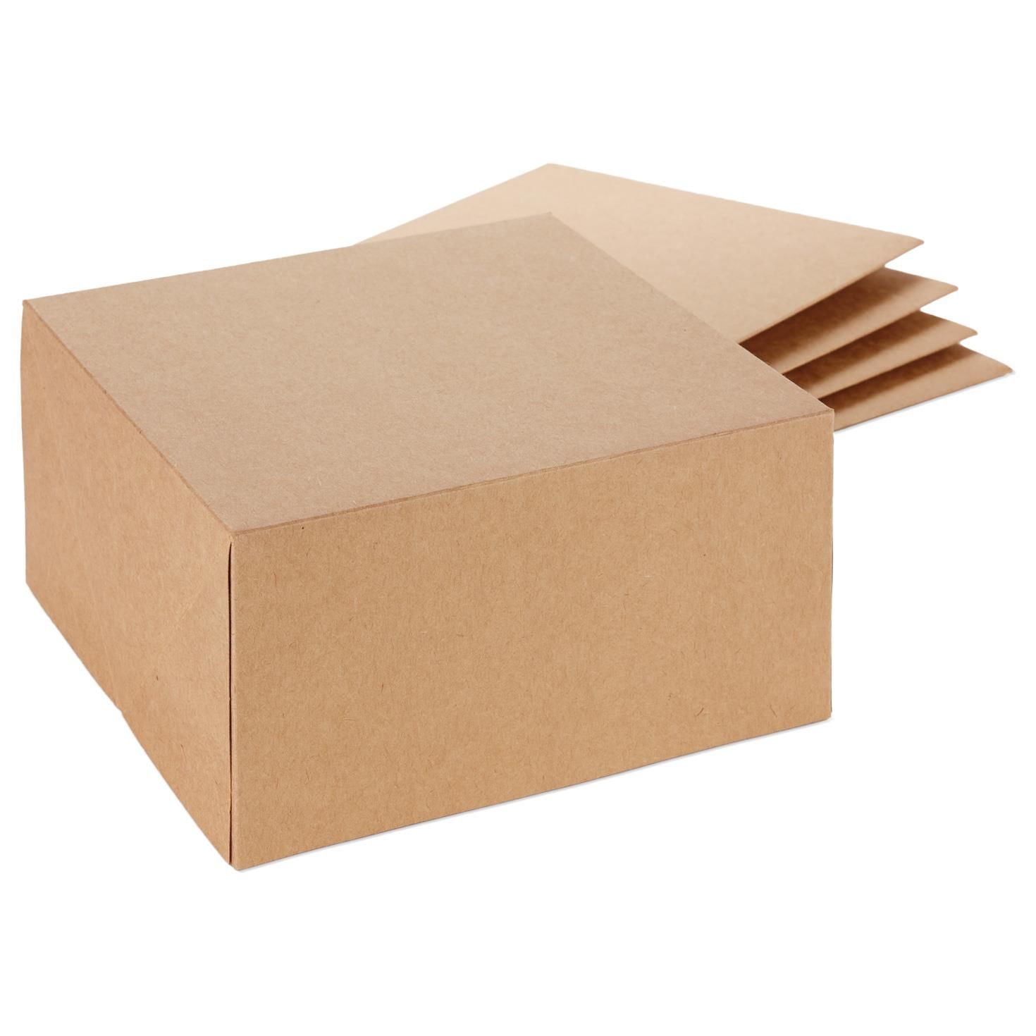 Kraft Square Gift Boxes, Pack of 5 - Gift Boxes - Hallmark