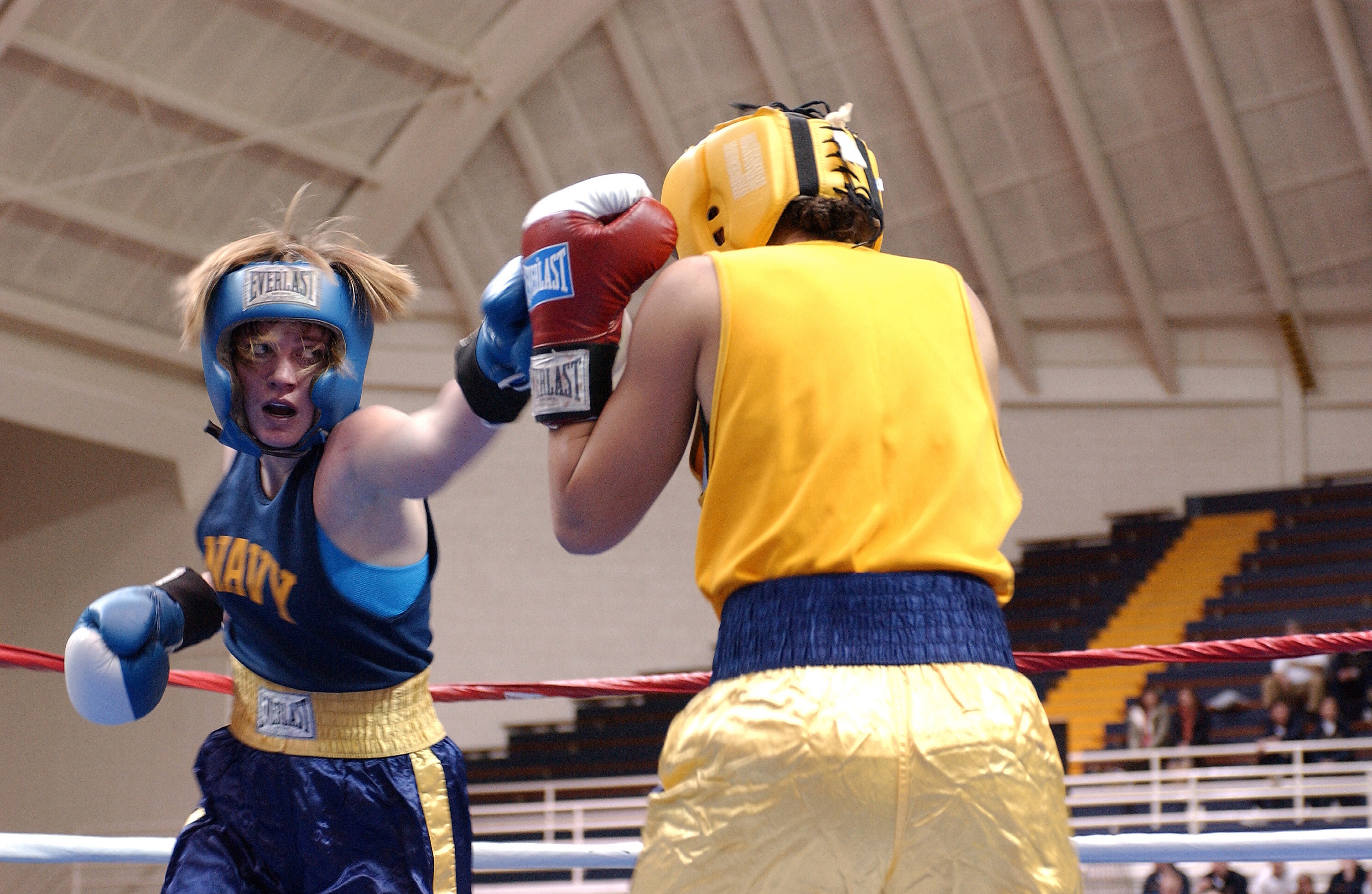 Boxing in the ring photo