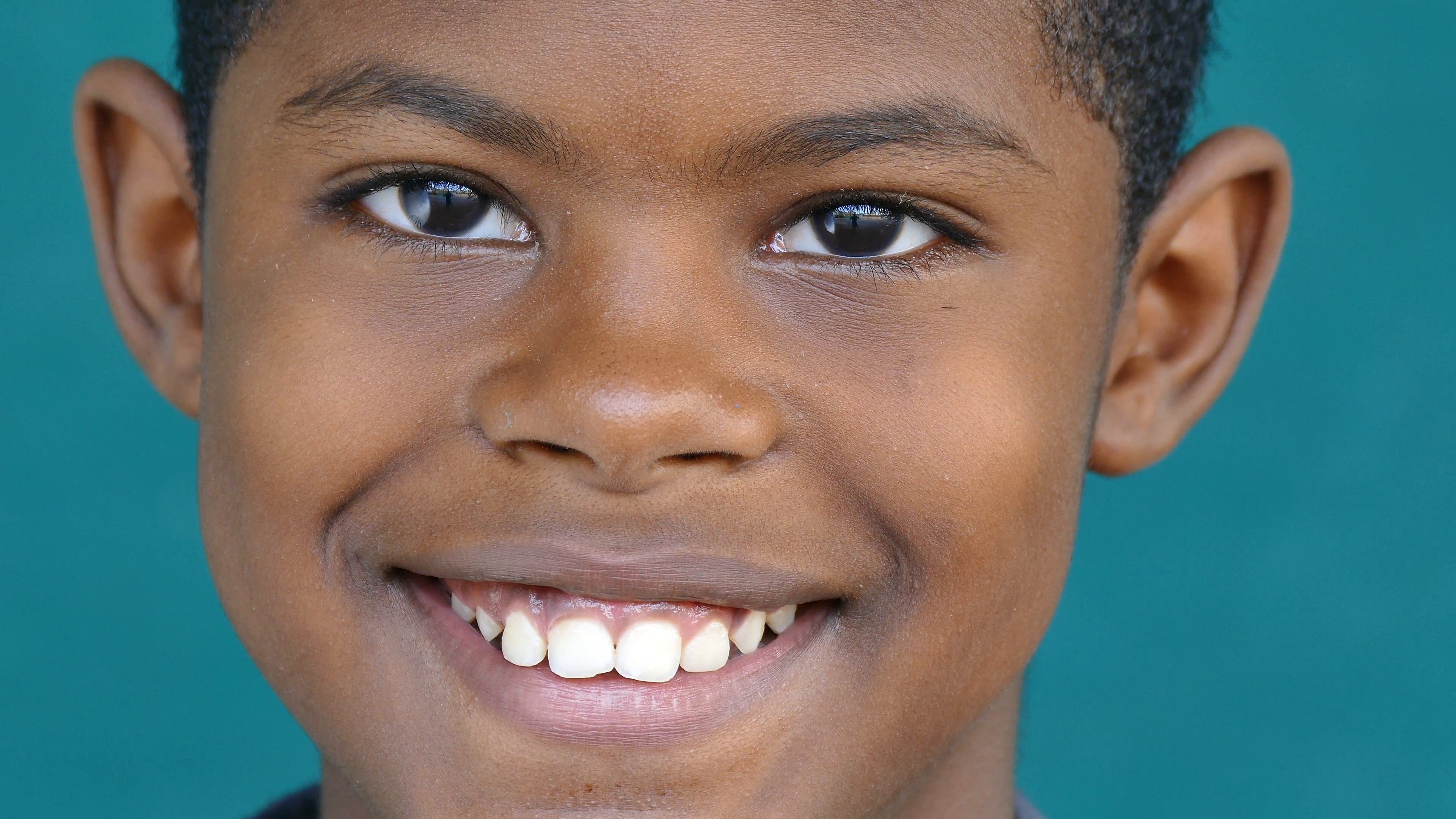 54 Black Children Portrait Happy Young Boy Smiling At Camera Stock ...