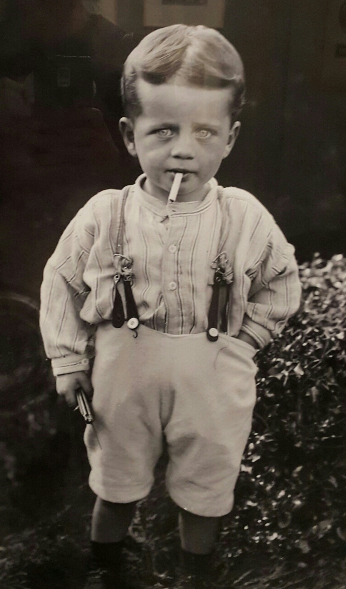 PsBattle: little boy with a pocket knife and cigarette ...