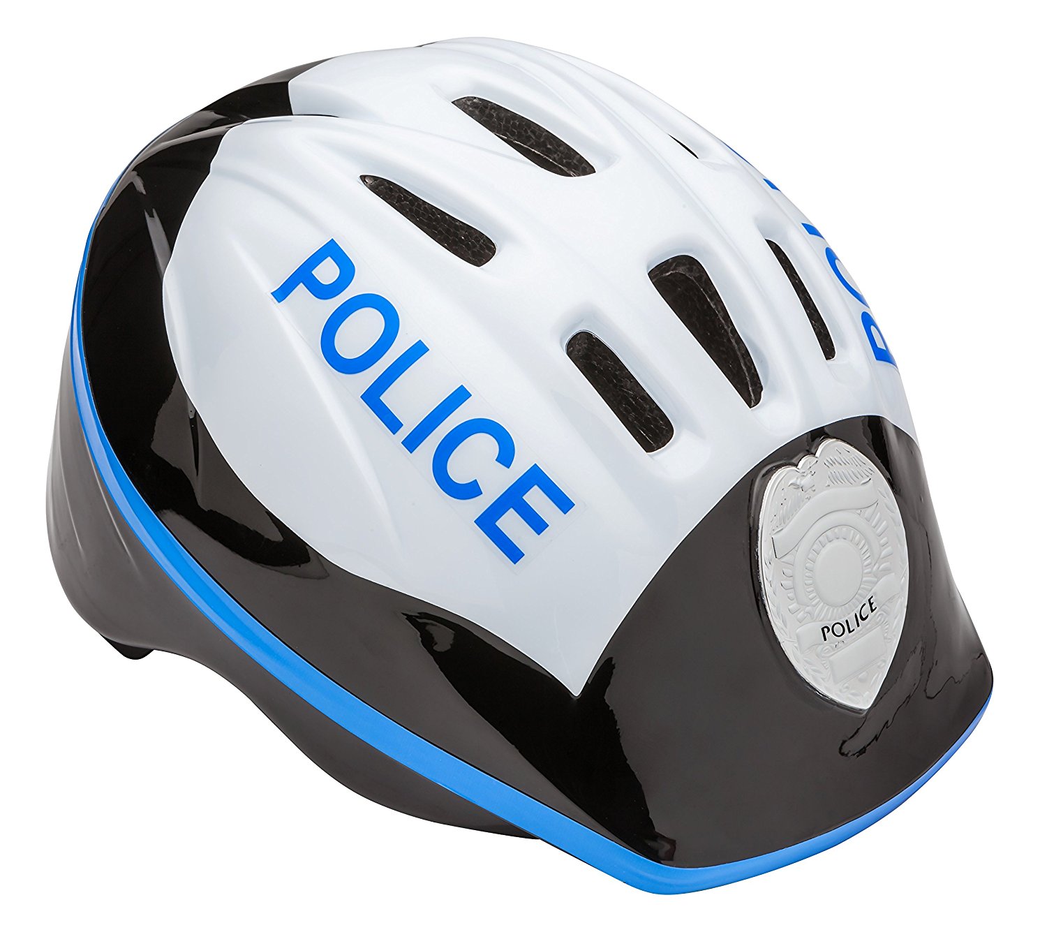 Amazon.com : Schwinn SW78224-2 Boys 3D Toddler Police Helmet ...