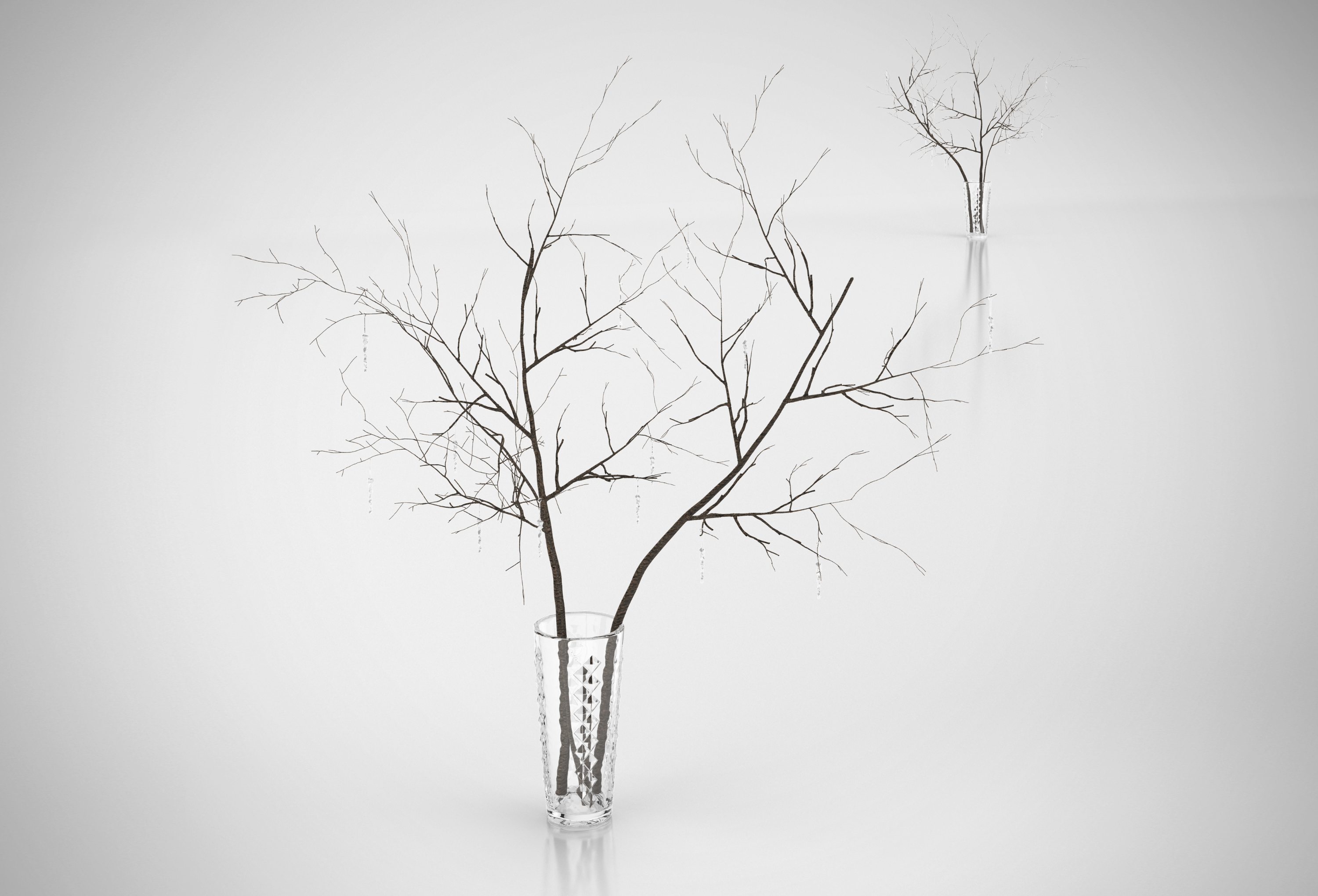 3D model Decorative branches | CGTrader