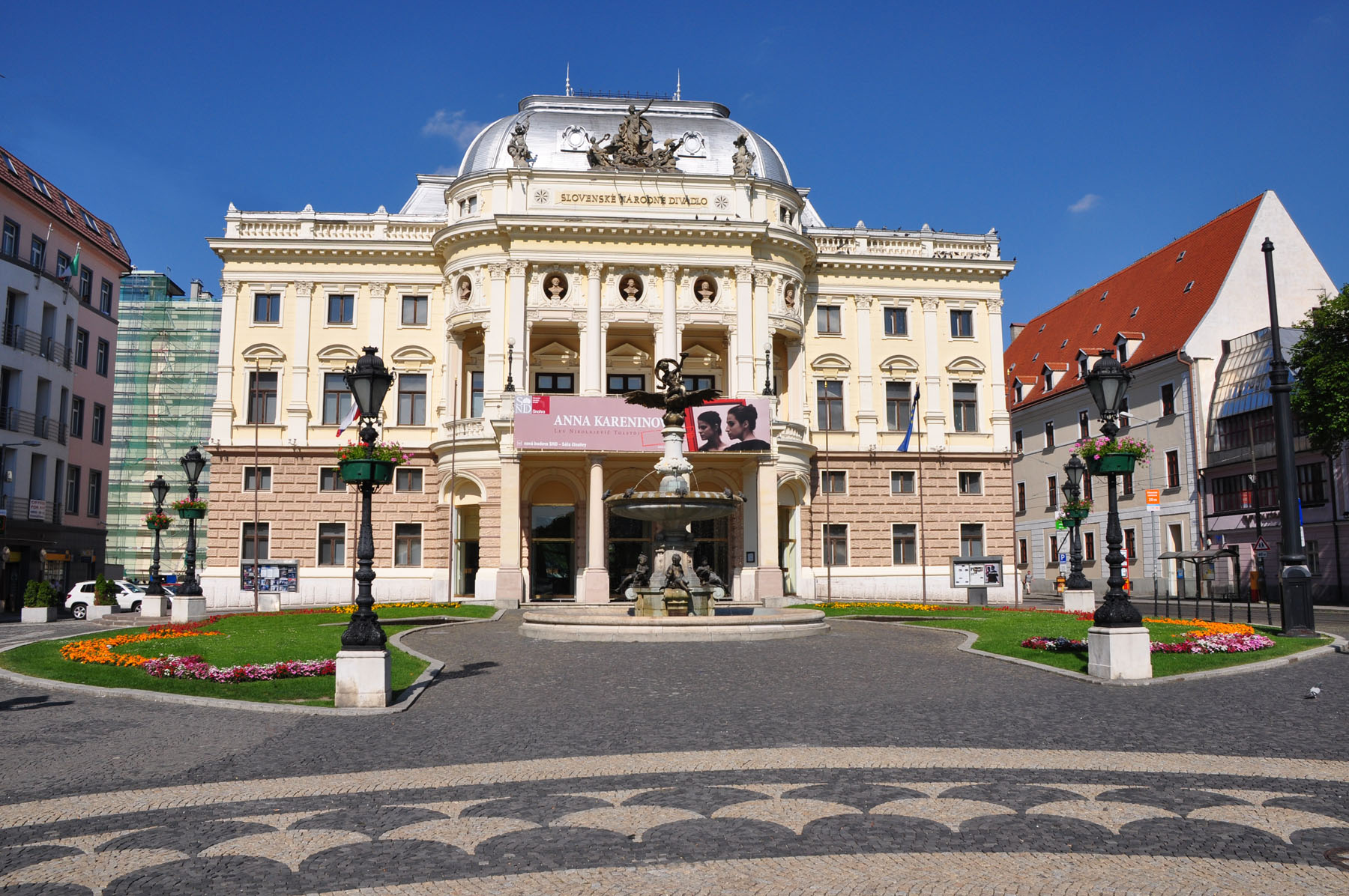 Photo: Old Slovak National Theater - Bratislava - Slovak Republic