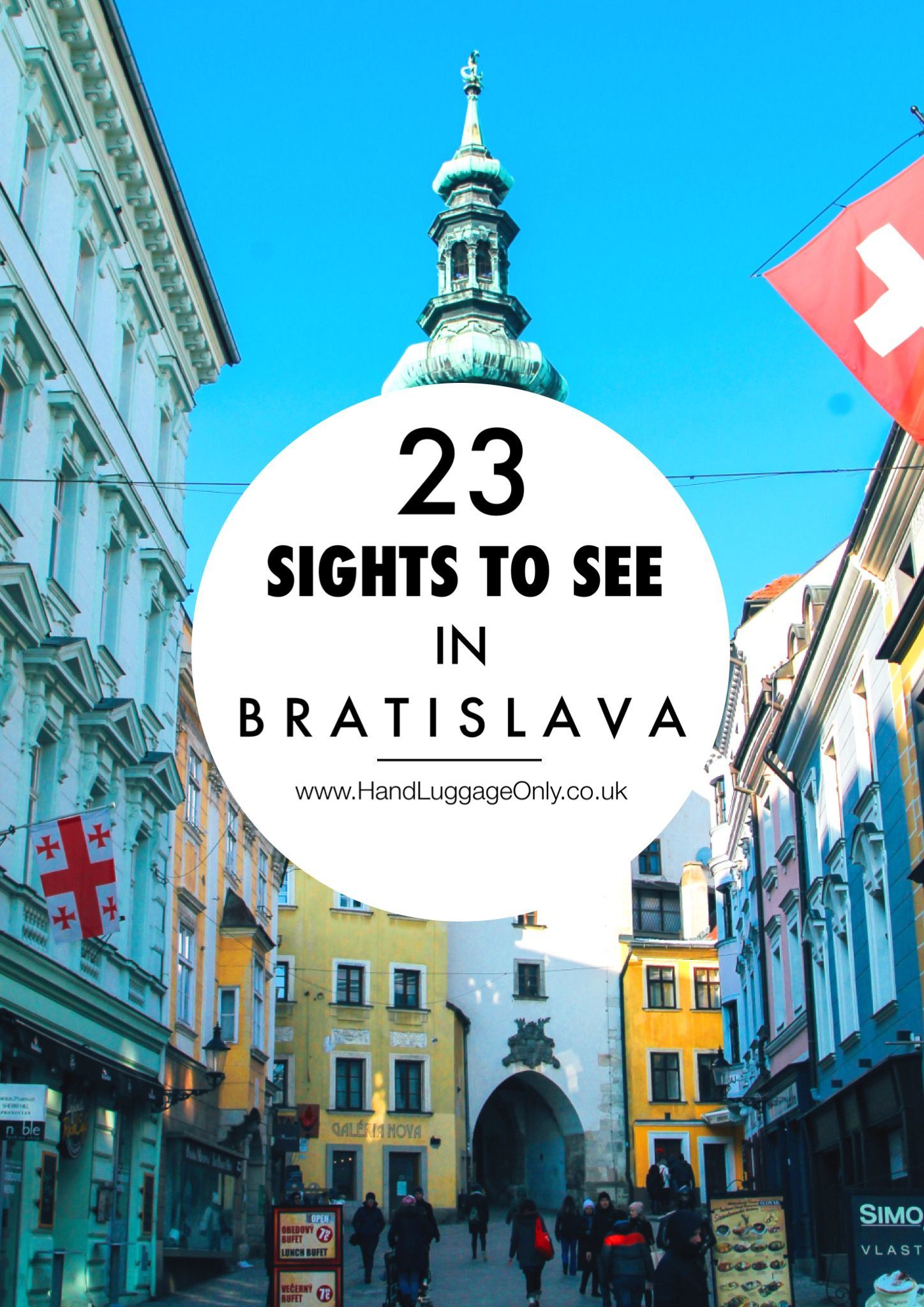 23 Things You Have To Do In Bratislava! | Bratislava, Hand luggage ...