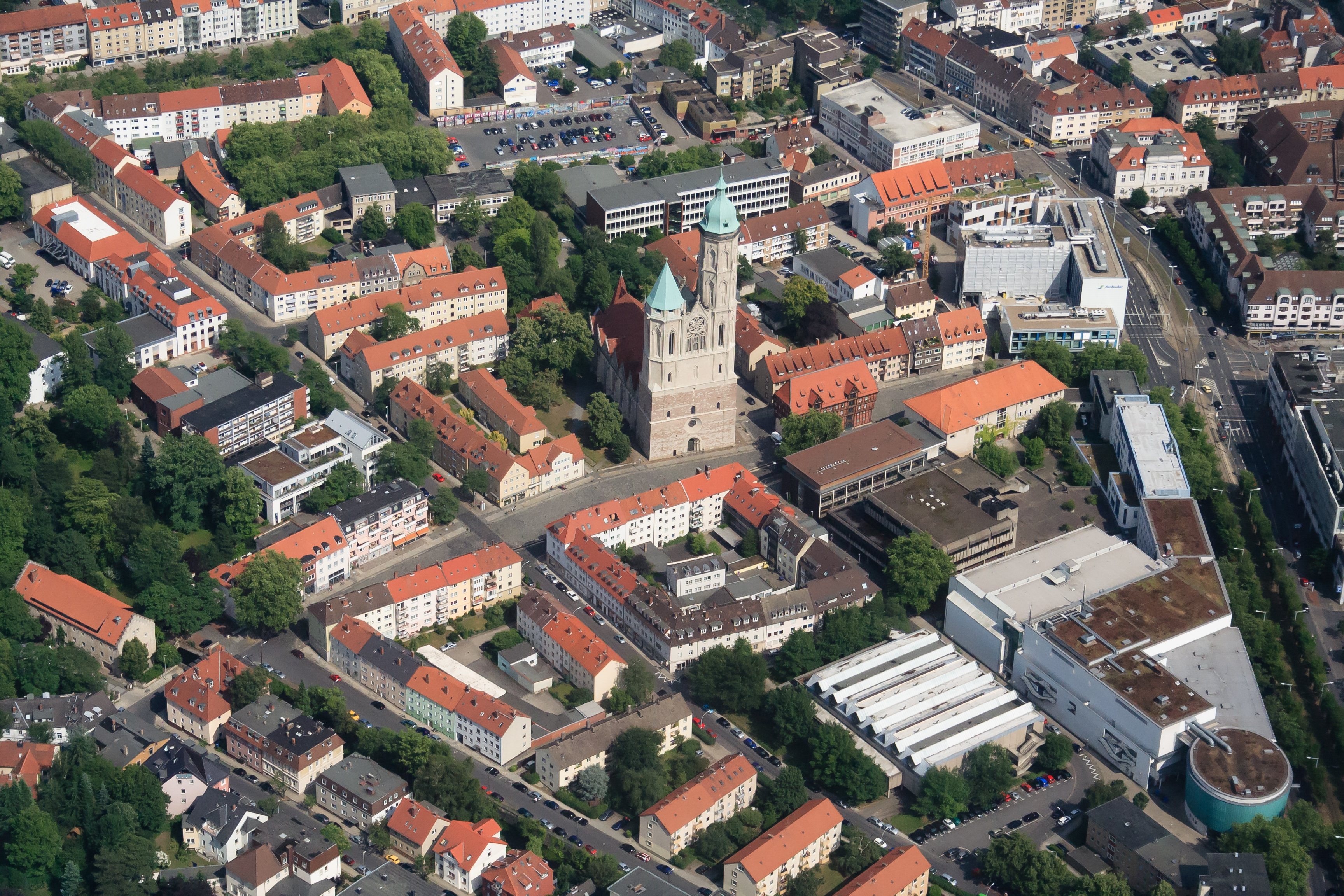 File:Braunschweig Luftaufnahme Andreaskirche.jpg - Wikimedia Commons