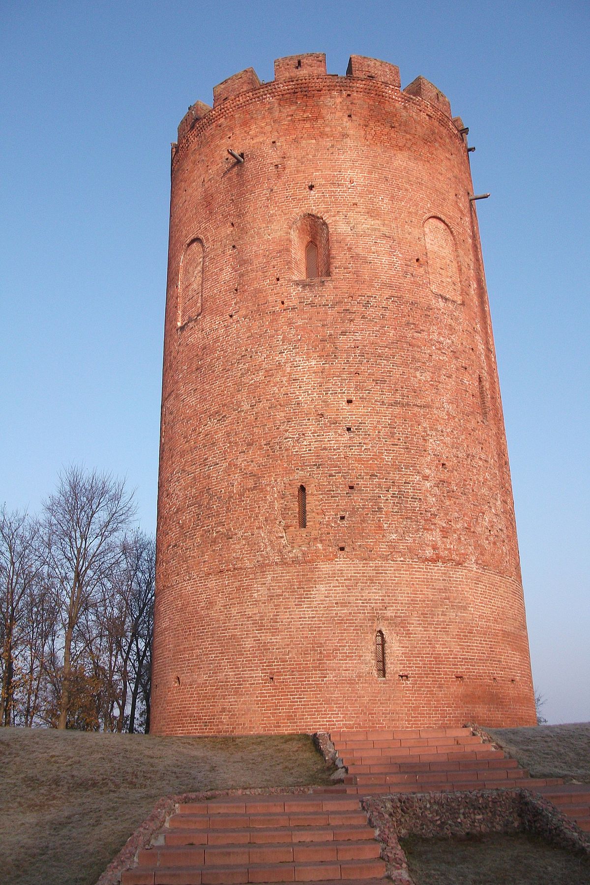 Brick tower photo