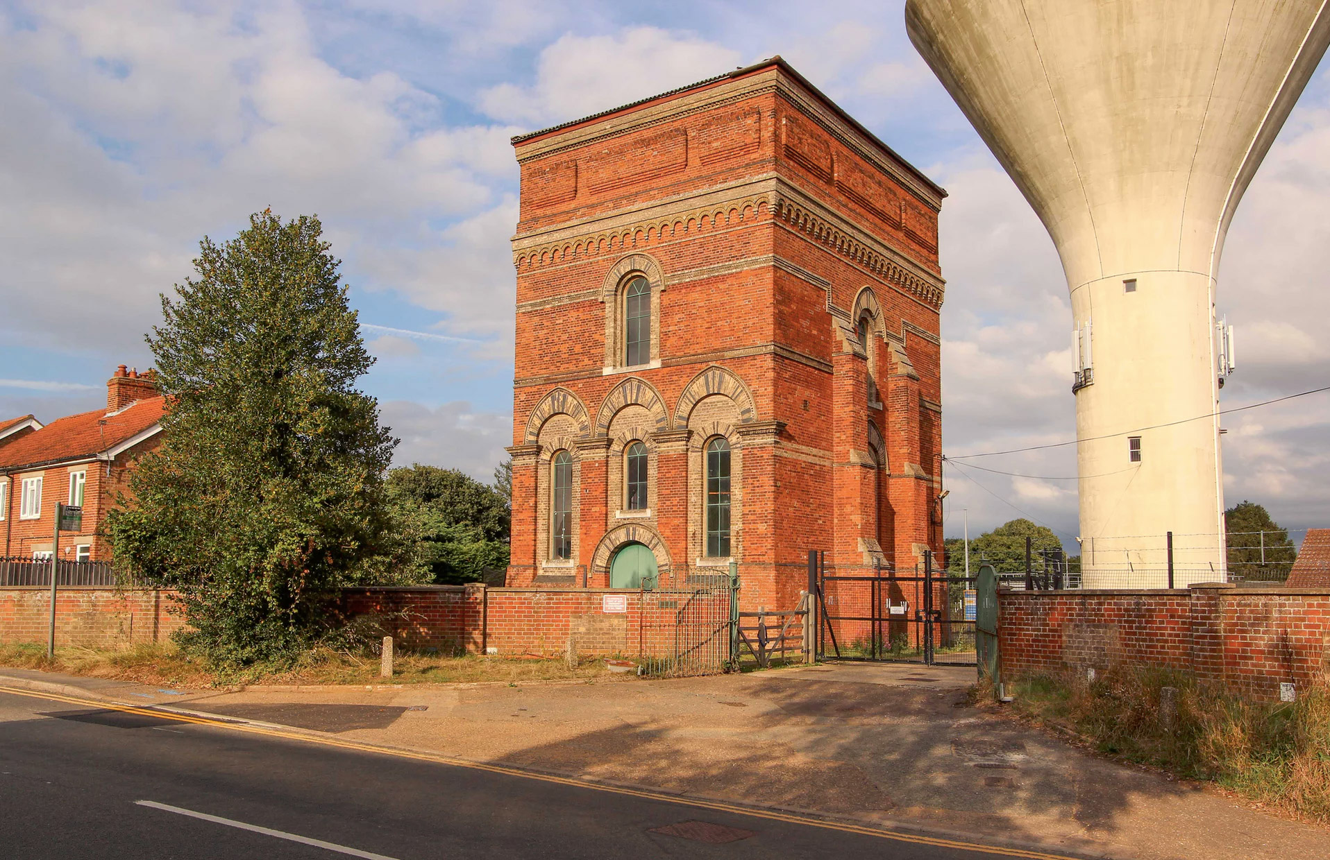 A Victorian water tower lists for £175,000 in Norfolk, UK
