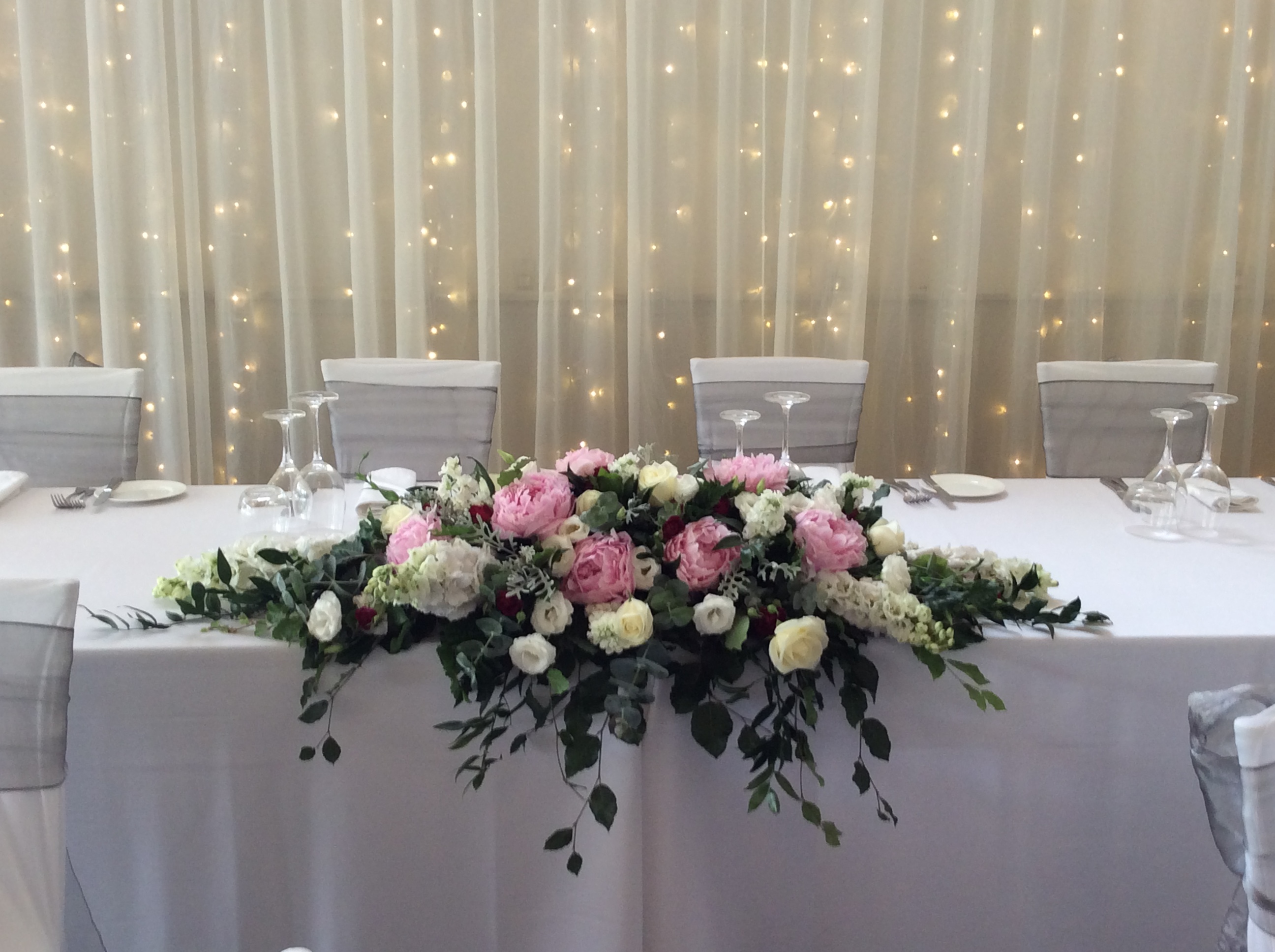 Wedding - Bridal Table Arrangement | Flower Wholesalers Takapuna