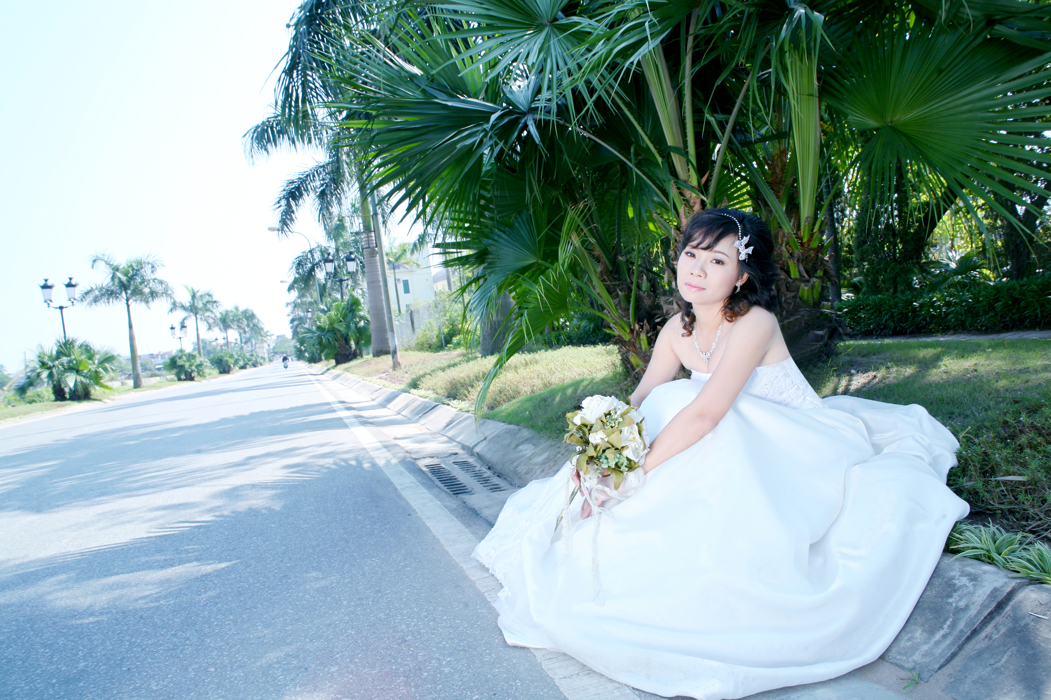 Bride, Beautiful, Dress, Happy, Married, HQ Photo