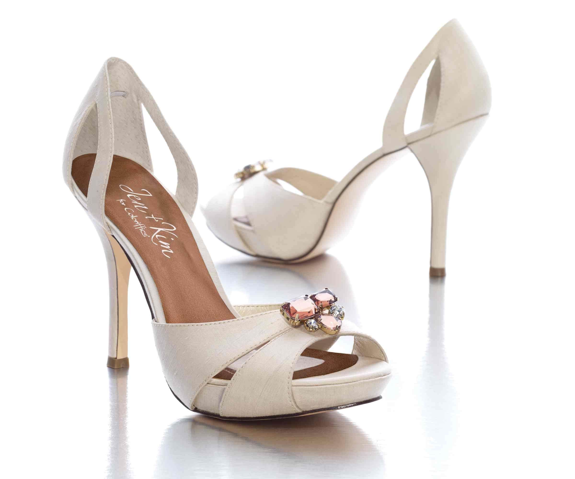 BRIDE SHOES | ... ! Win A Pair of Bridal Shoes by Jen + Kim ...