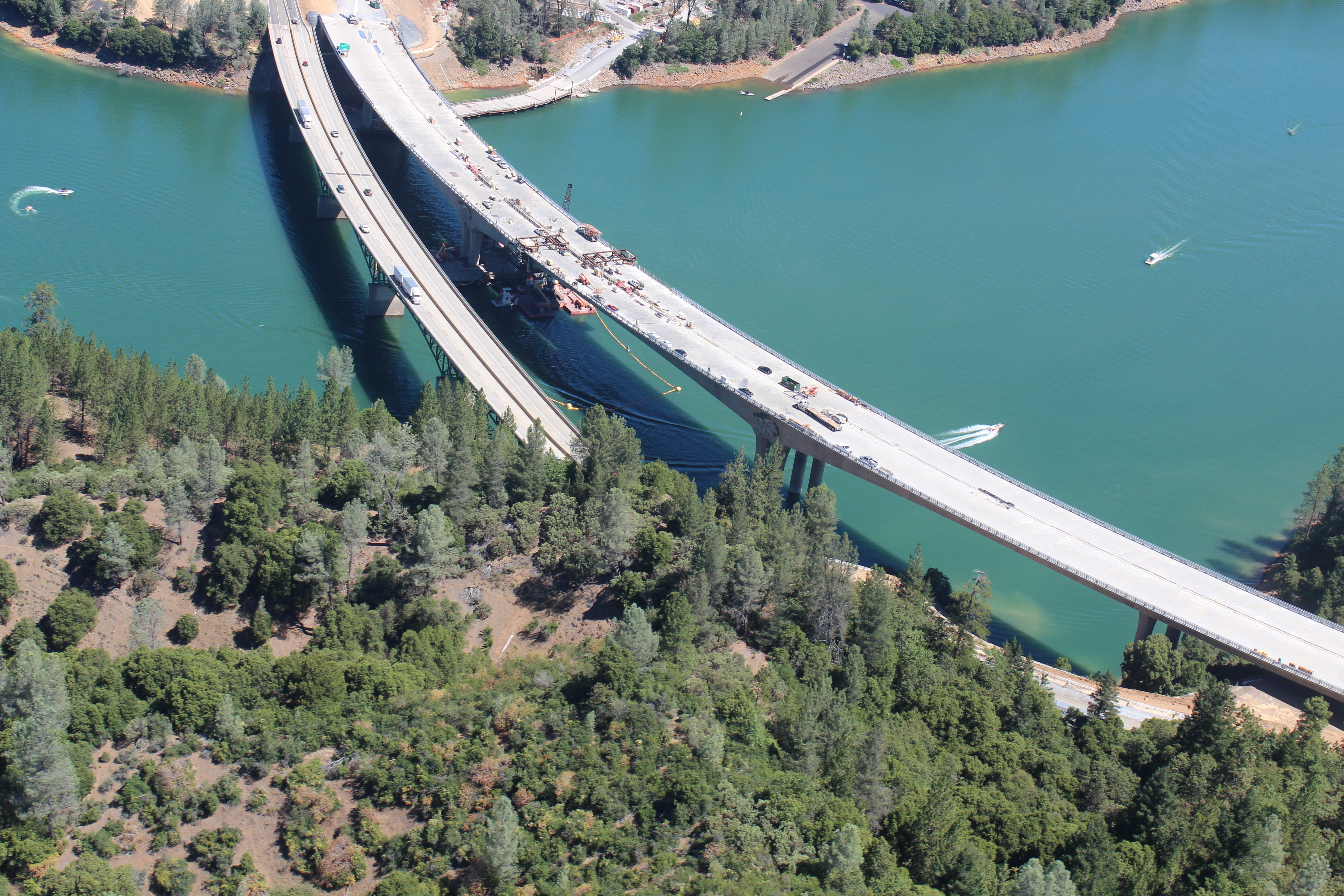 Antlers Bridge Replacement on I-5 (Shasta County, California ...