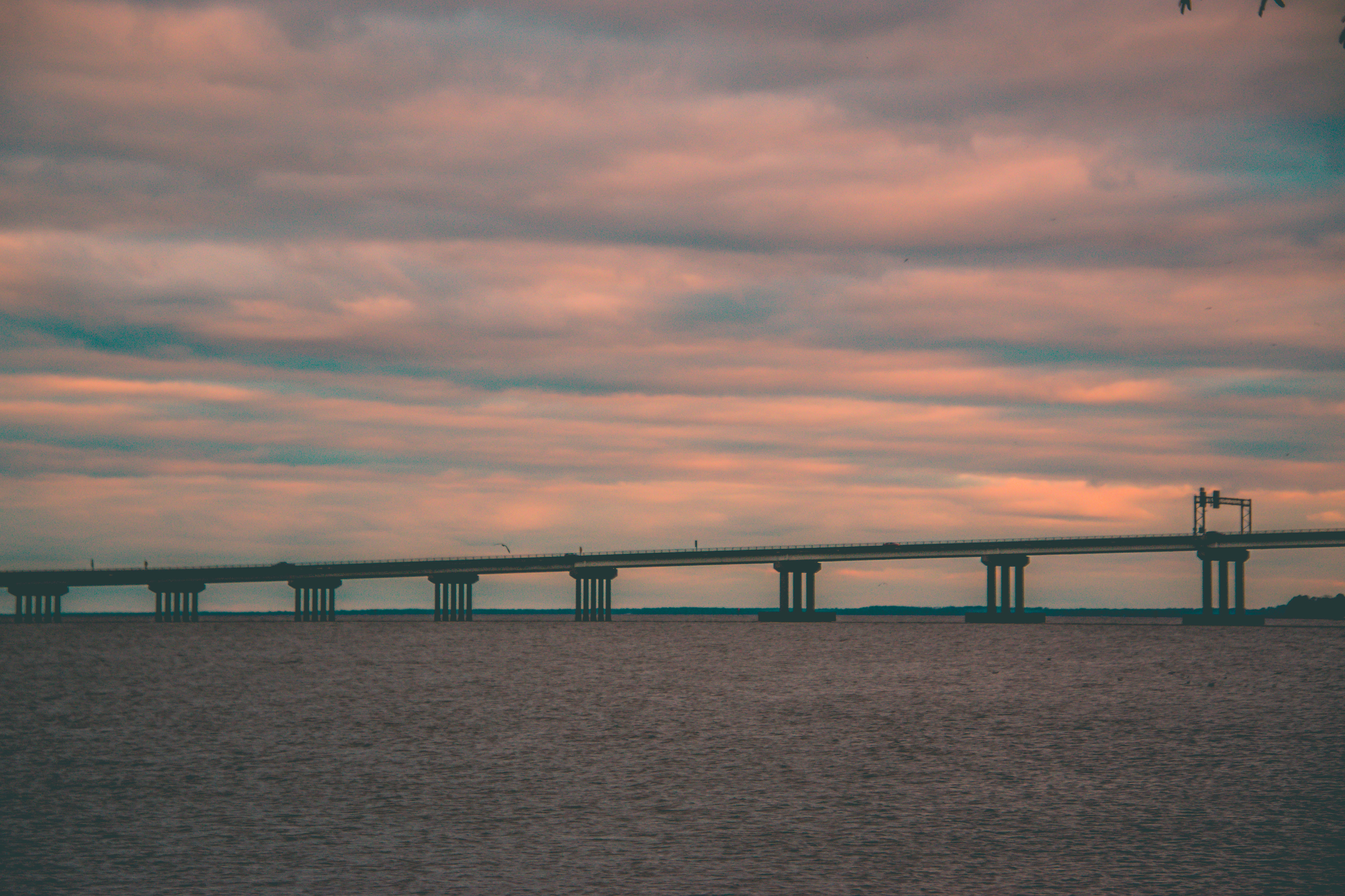 Bridge, Architecture, Clouds, Dawn, Daylight, HQ Photo