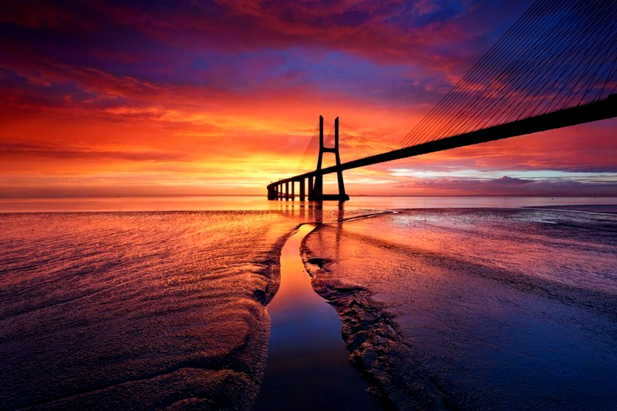 bridges #sunset | Sunsets/Sunrises | Pinterest | Skyscrapers ...