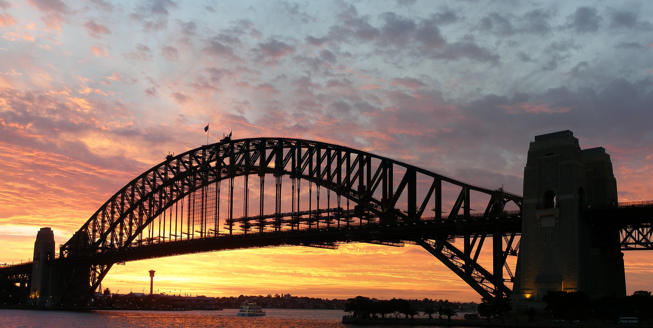 File:Sydney harbour bridge sunset.jpg - Wikimedia Commons