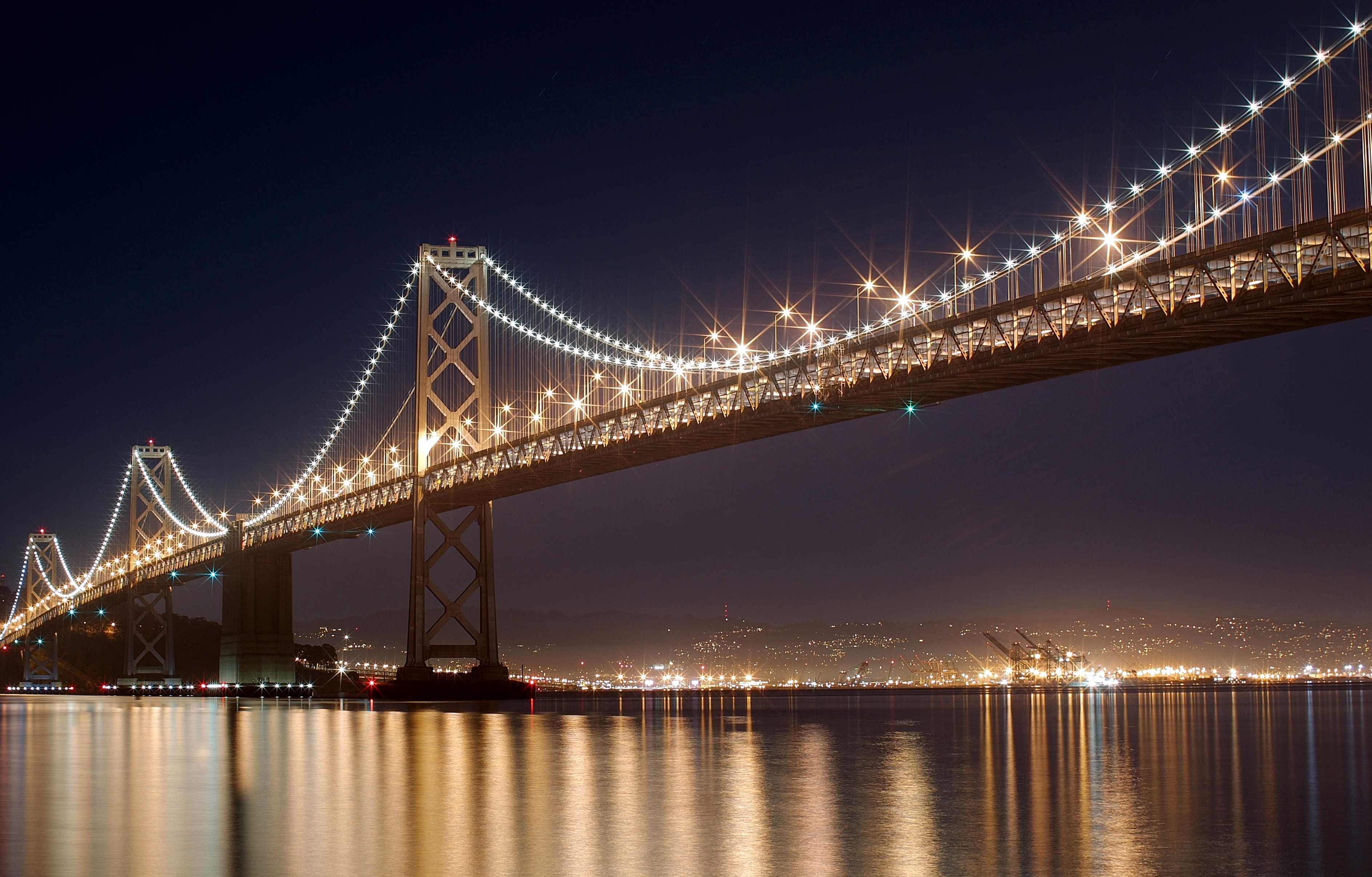 Bay Bridge at Night | photo page - everystockphoto