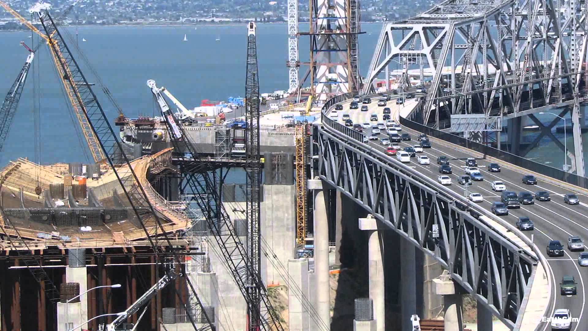 Official San Francisco-Oakland Bay Bridge Construction Time-Lapse ...