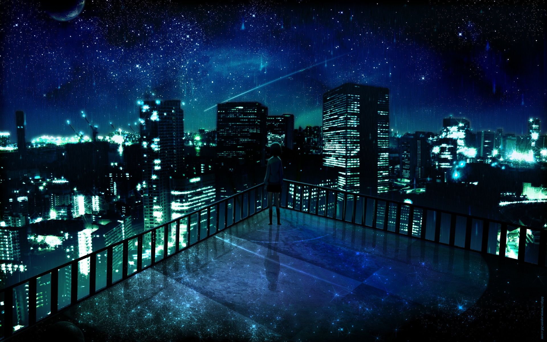 Bright city lights, yet the stars brighter still? | Anime Generals ...