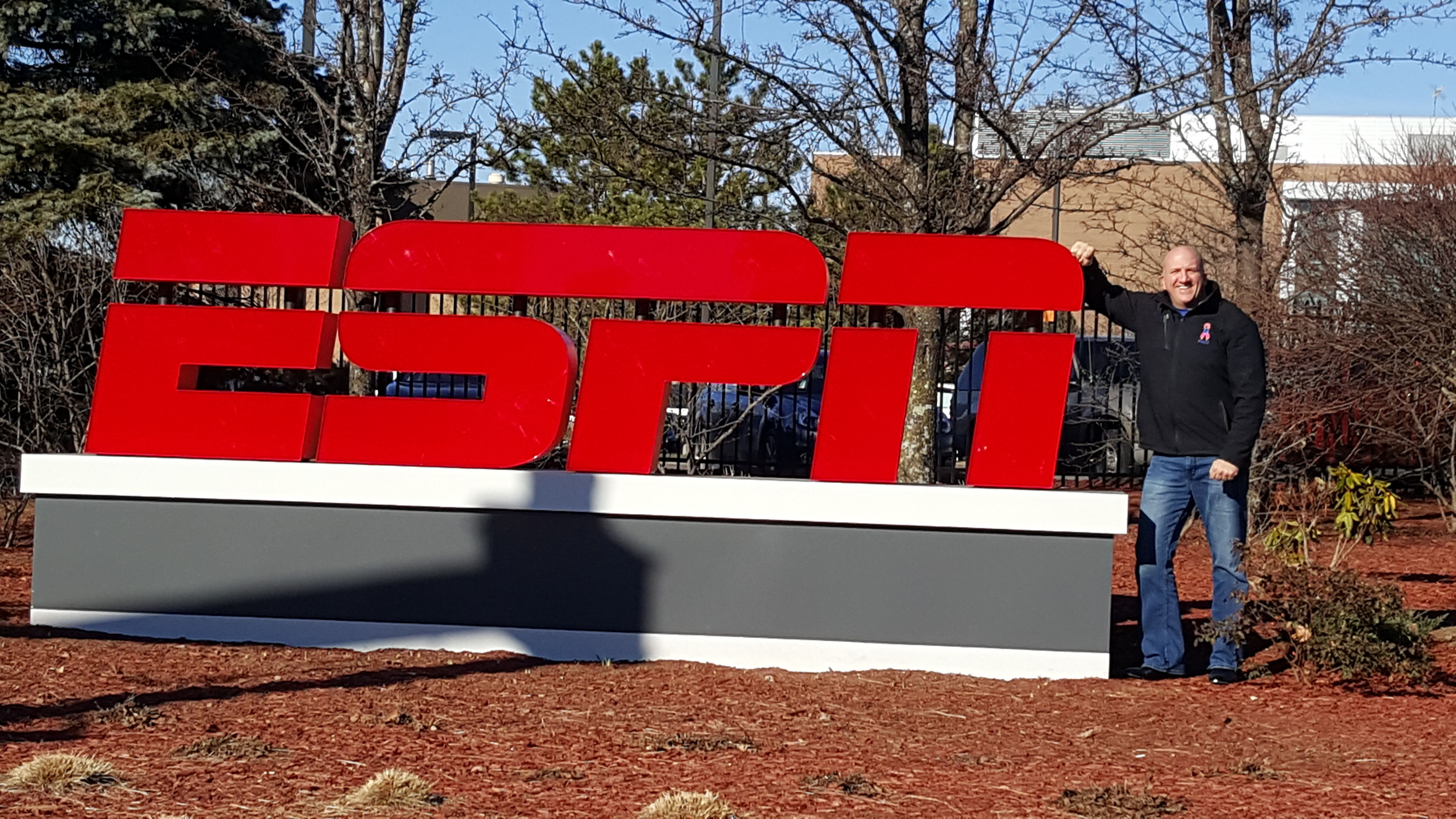 CEO Christopher Guerrera visits ESPN World Headquarters in Bristol ...