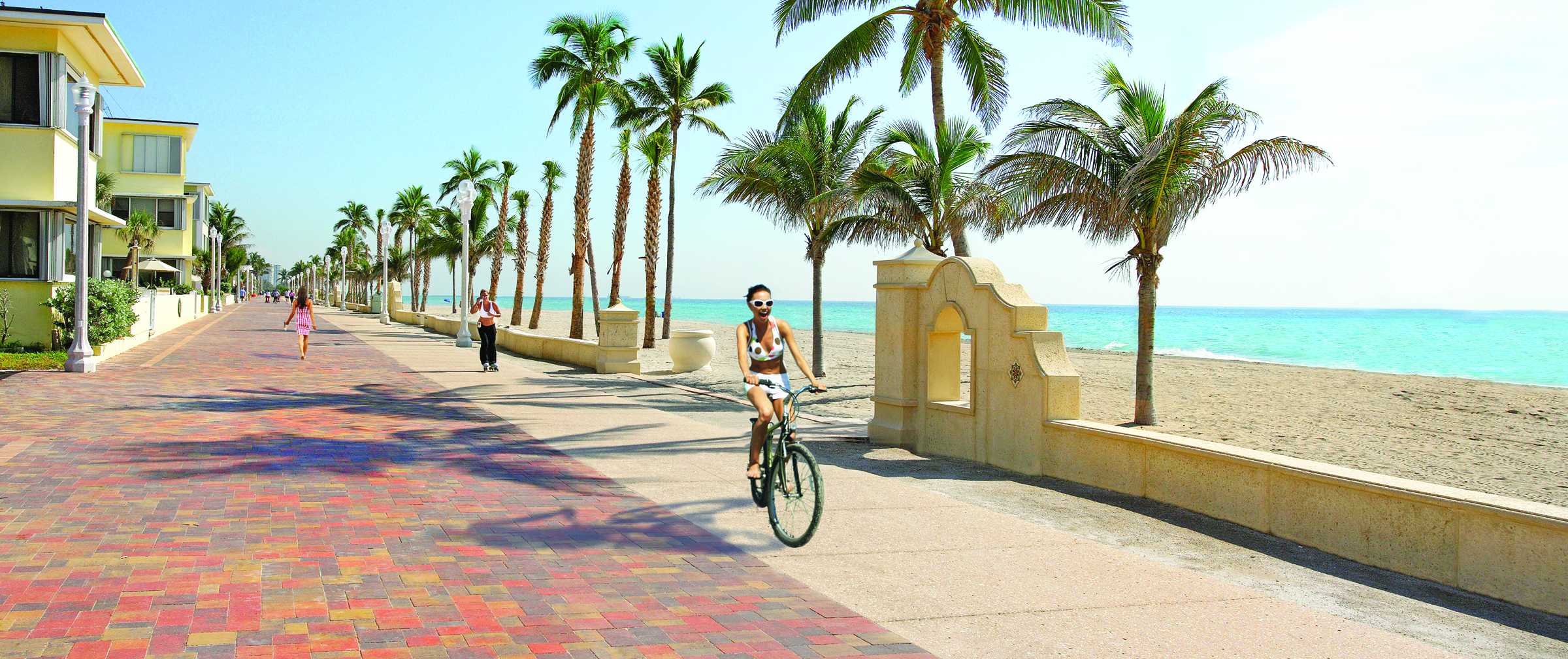broadwalk-bike - Hollywood Florida Beach Vacations Planner