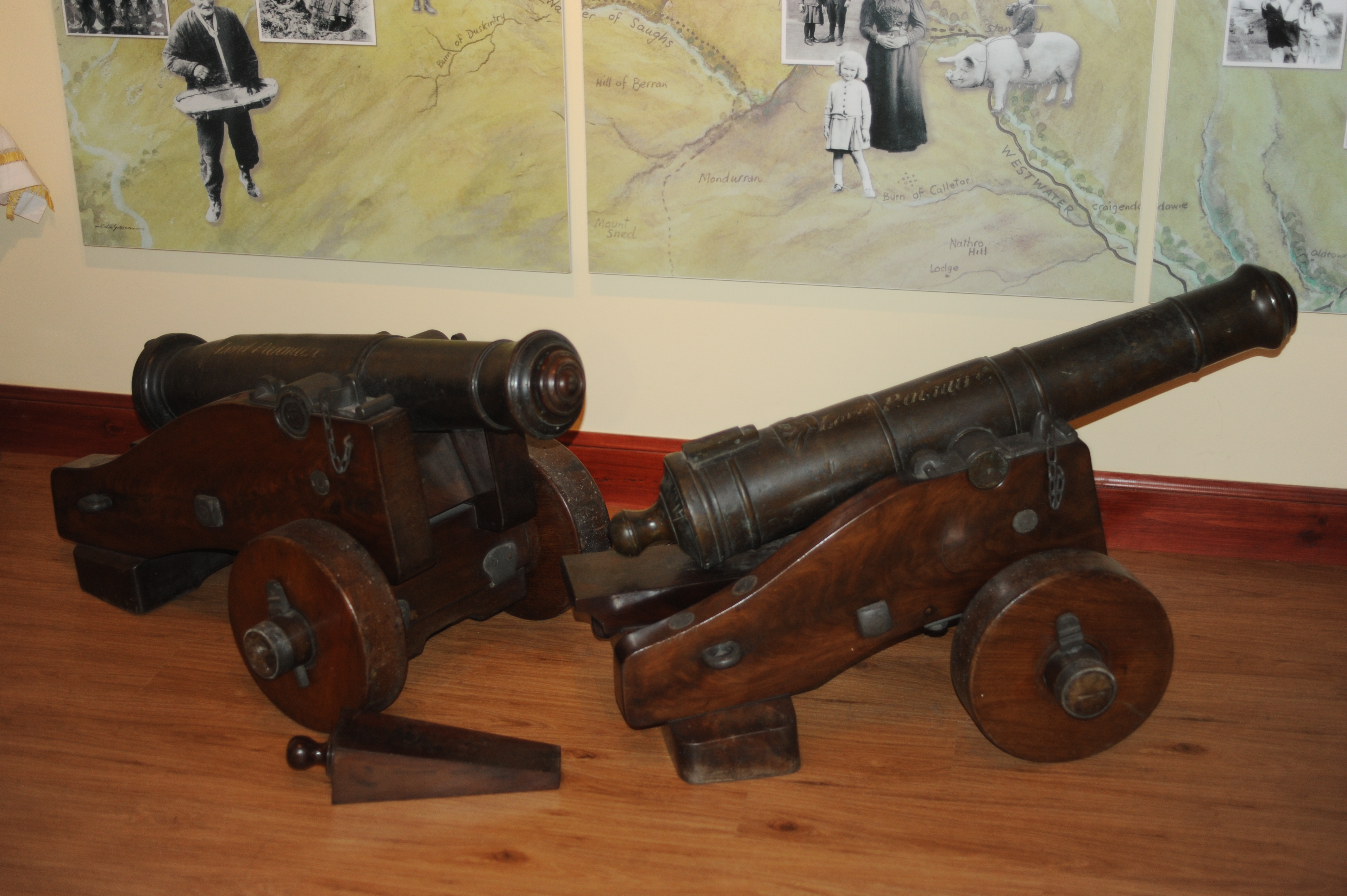 File:Bronze cannons at Glenesk Folk Museum.JPG - Wikimedia Commons