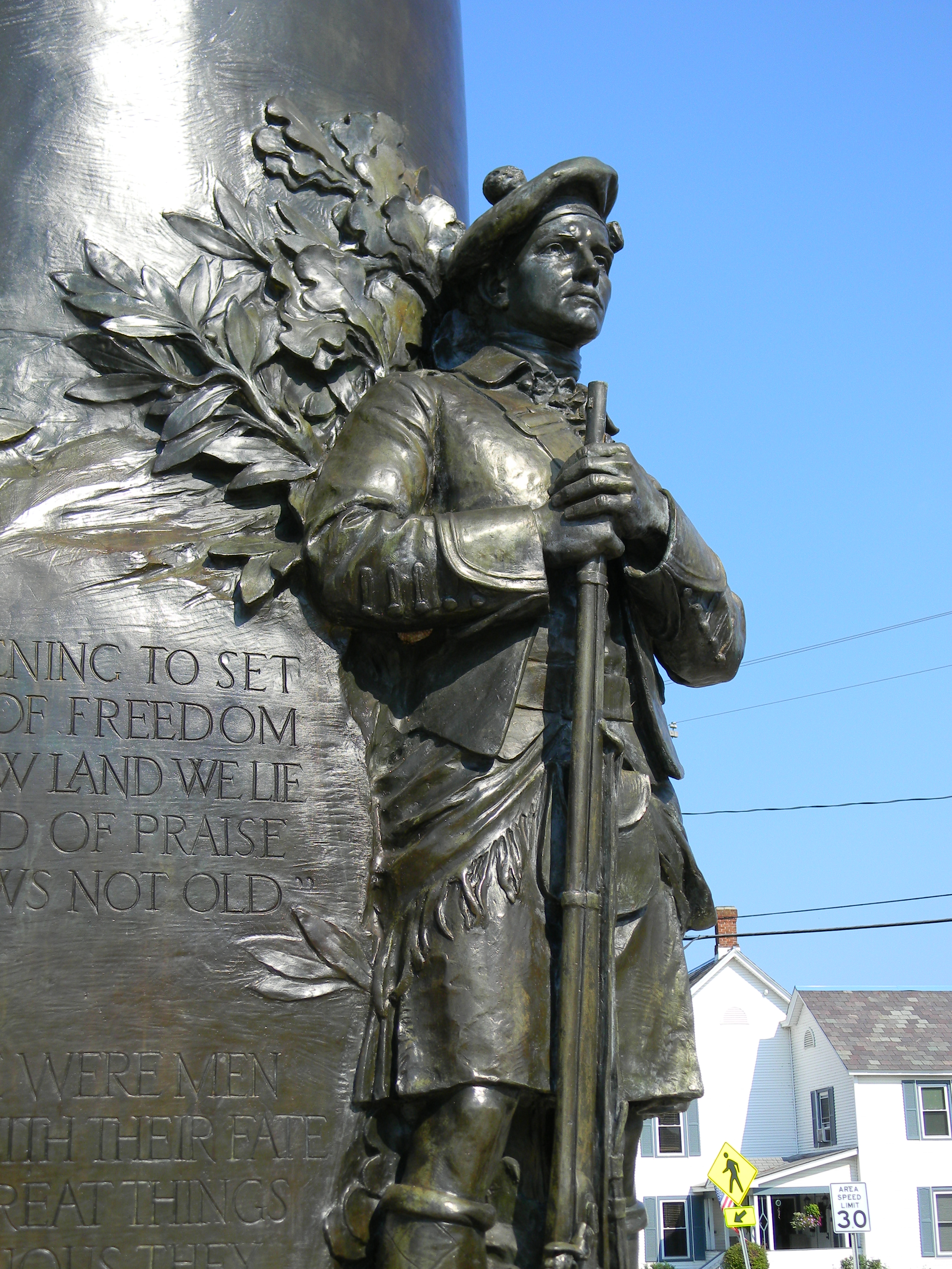 Monument Close-Up | Town of Ticonderoga