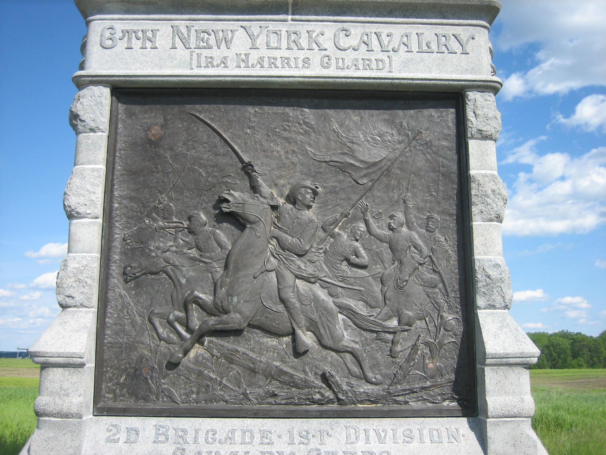 Restoration Work on the 6th New York Cavalry Monument Completed ...