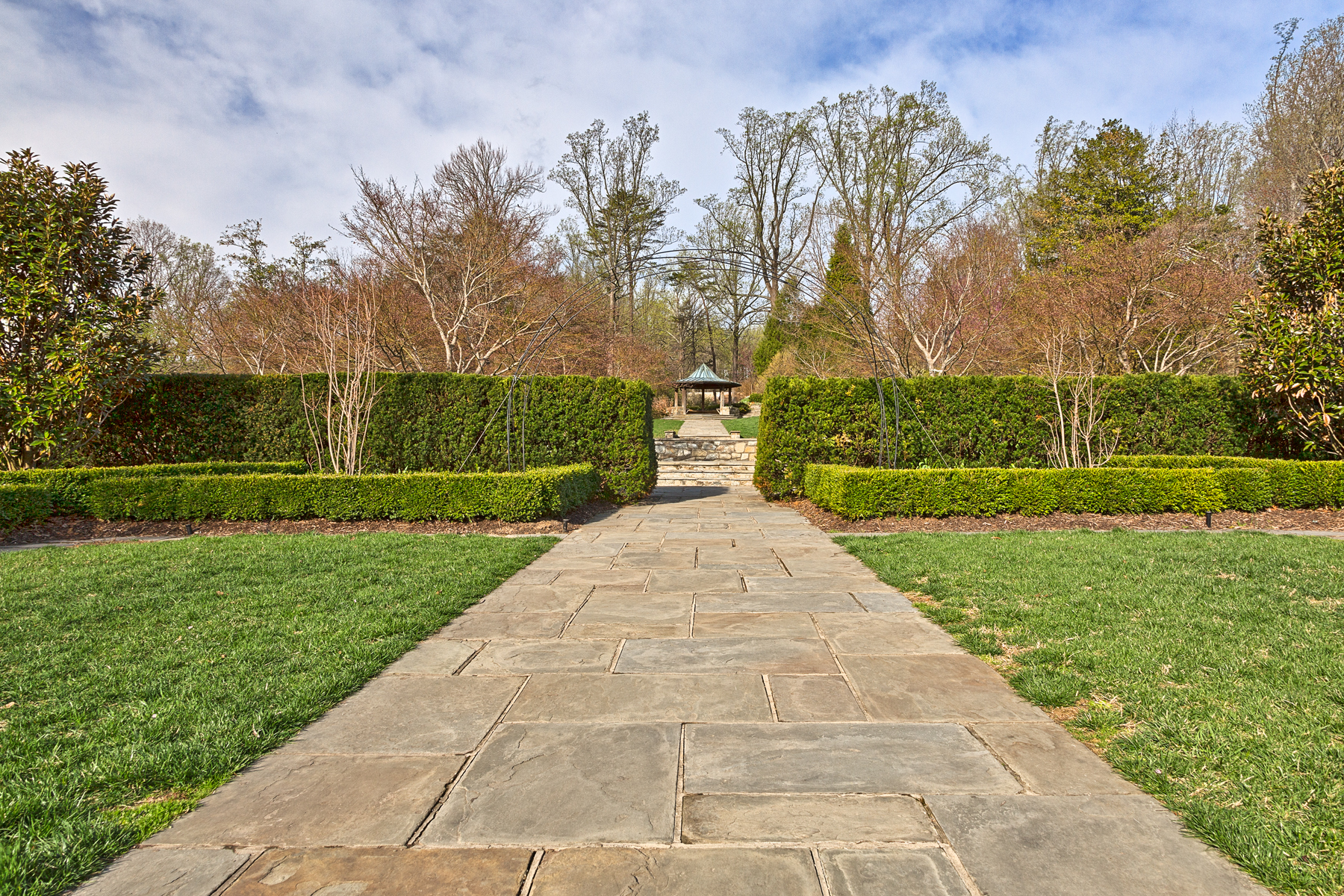 Brookside Gardens Path - HDR, America, Scenery, Spring, Spectacular, HQ Photo