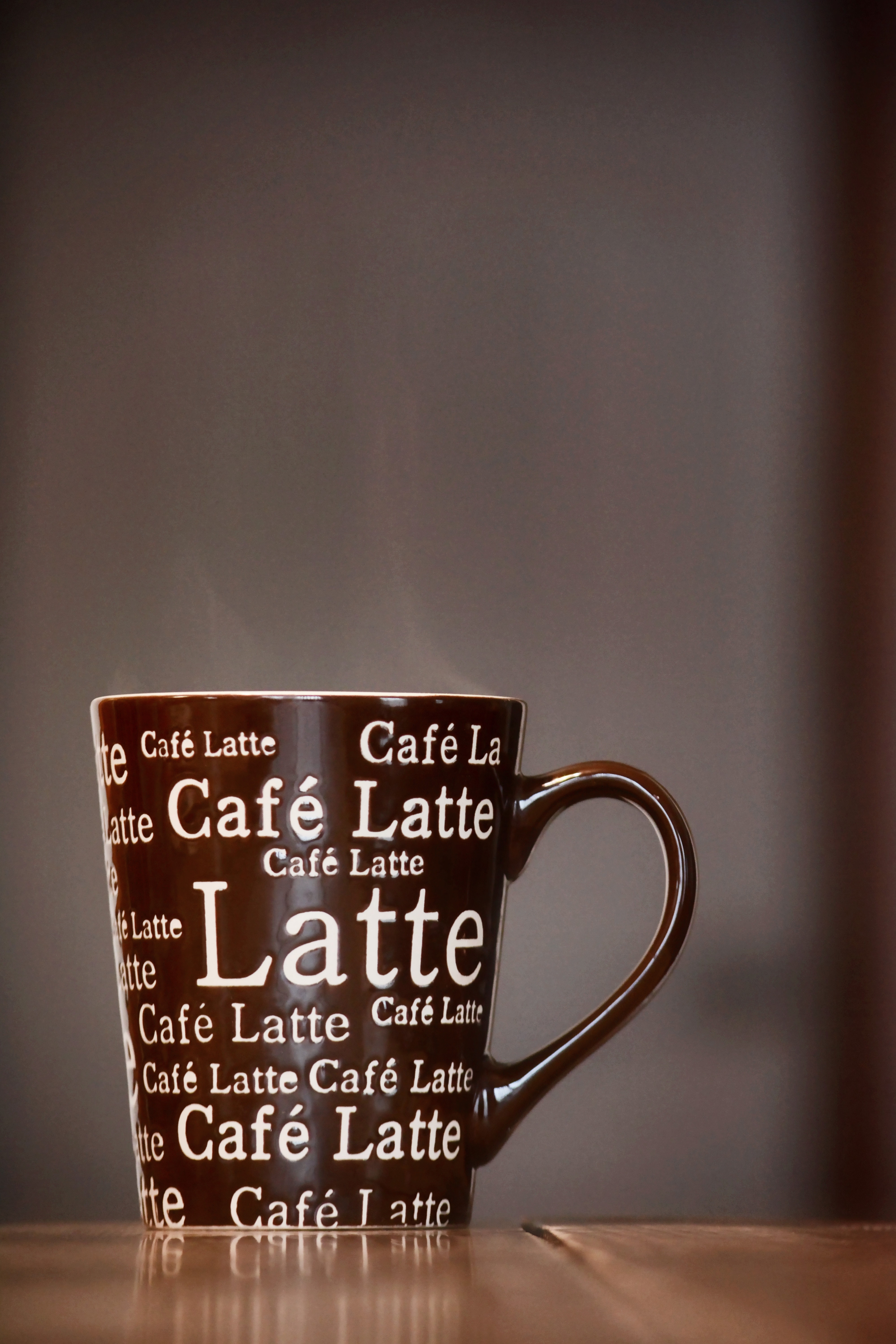 Brown and White Ceramic Mug, Espresso, Wood, Wallpaper, Vertical, HQ Photo