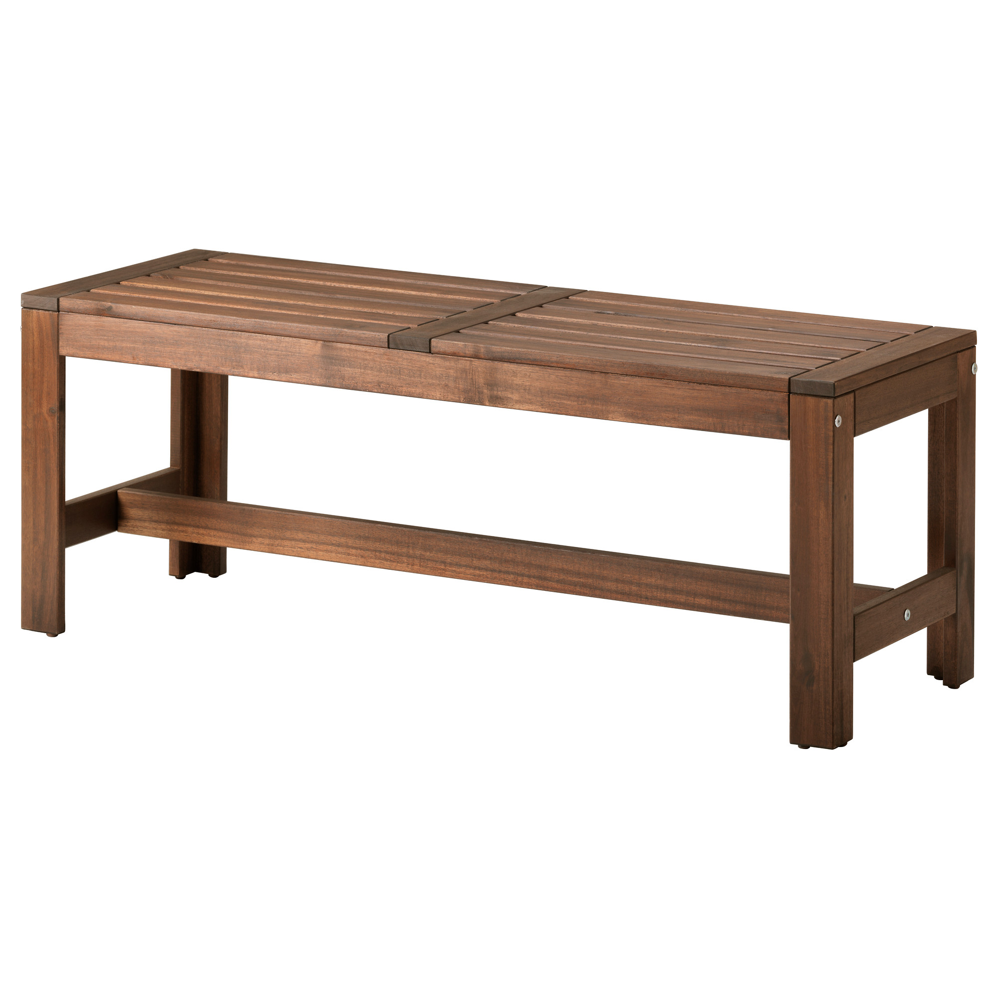 Top 77 Exceptional Outdoor Benches Brown Stained Cm Ikea Comfortable ...