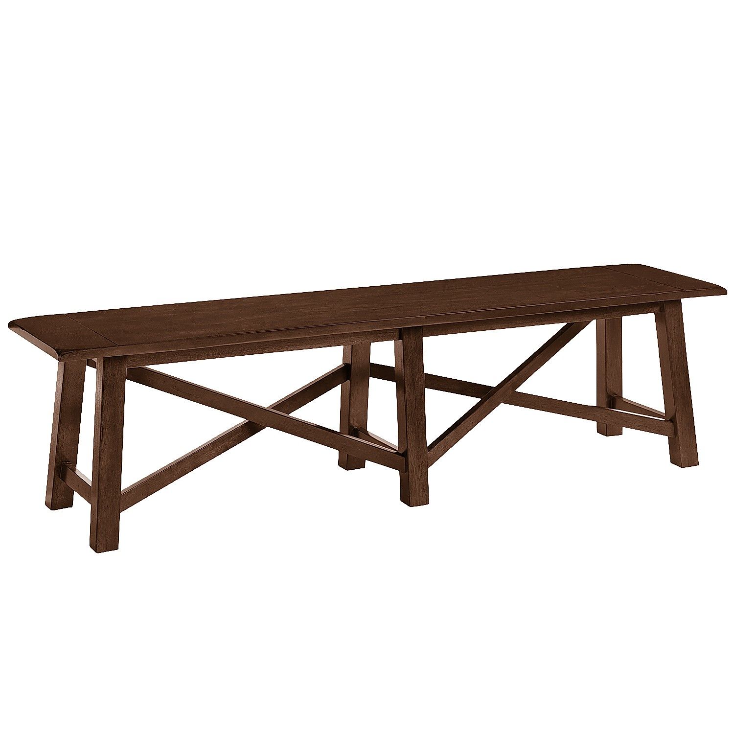 Torrance Mahogany Brown Dining Bench | Pier 1 Imports