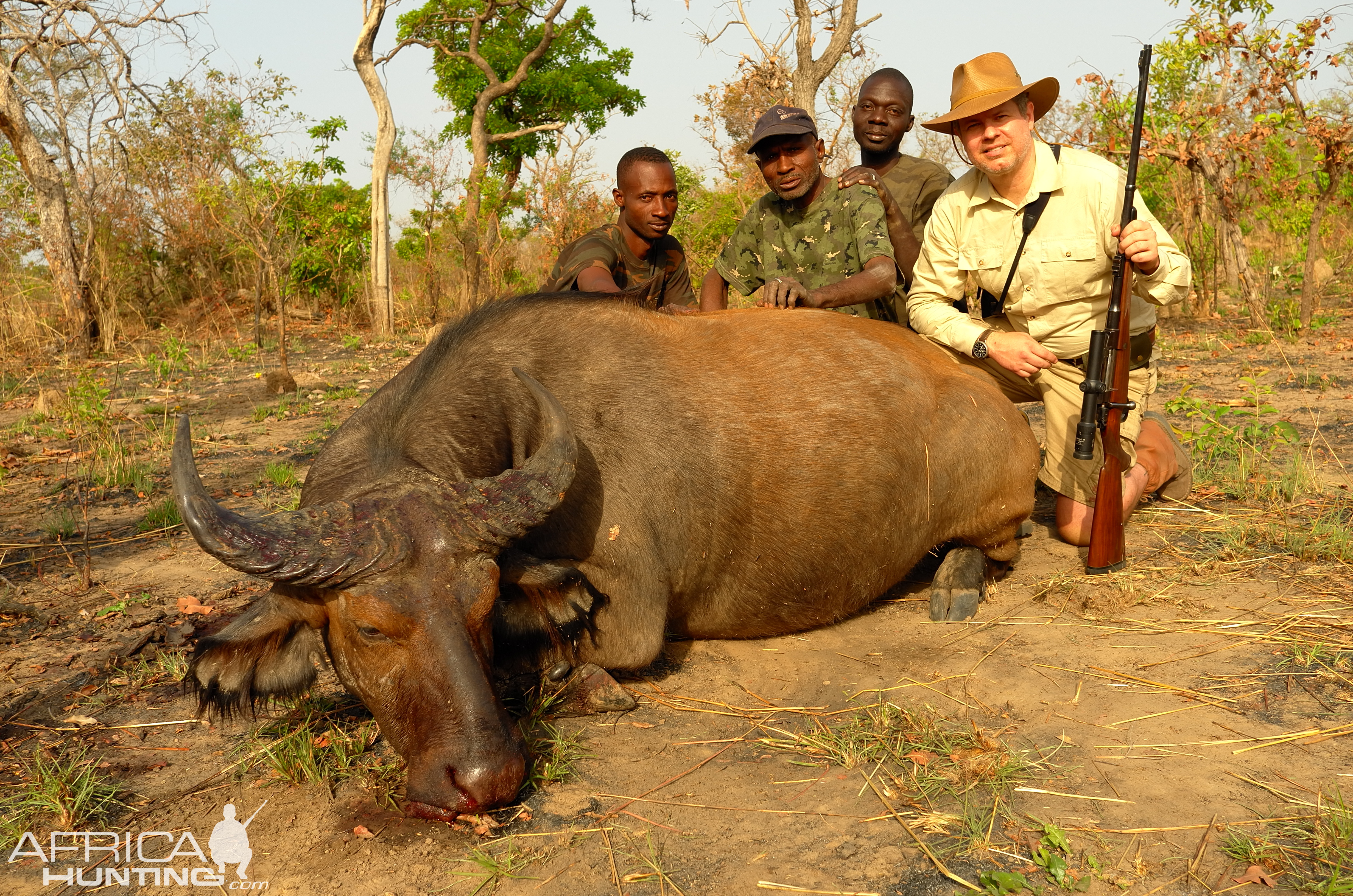 West African Savanna Buffalo Hunt in Benin | Hunting