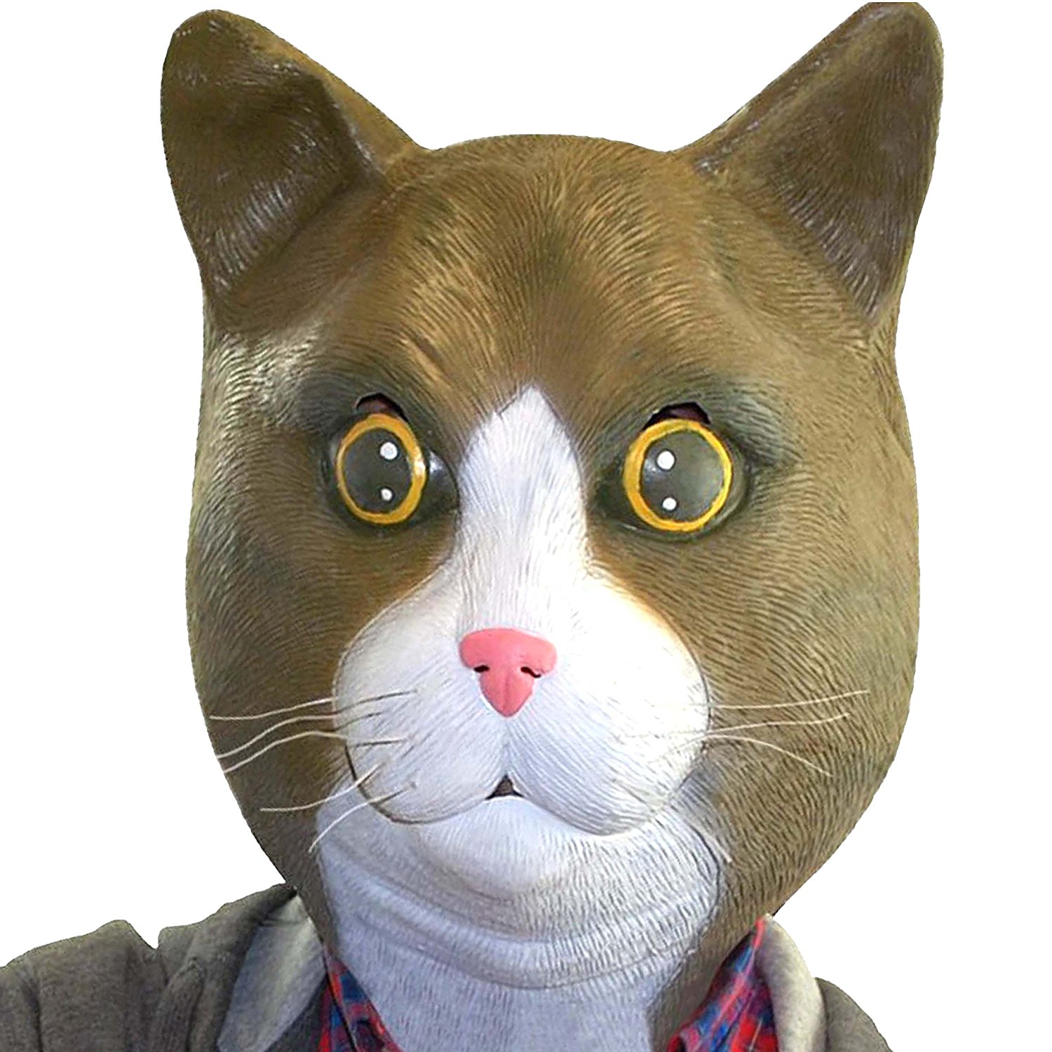 Amazon.com: BigMouth Inc Buster Brown The Cat Mask: Toys & Games