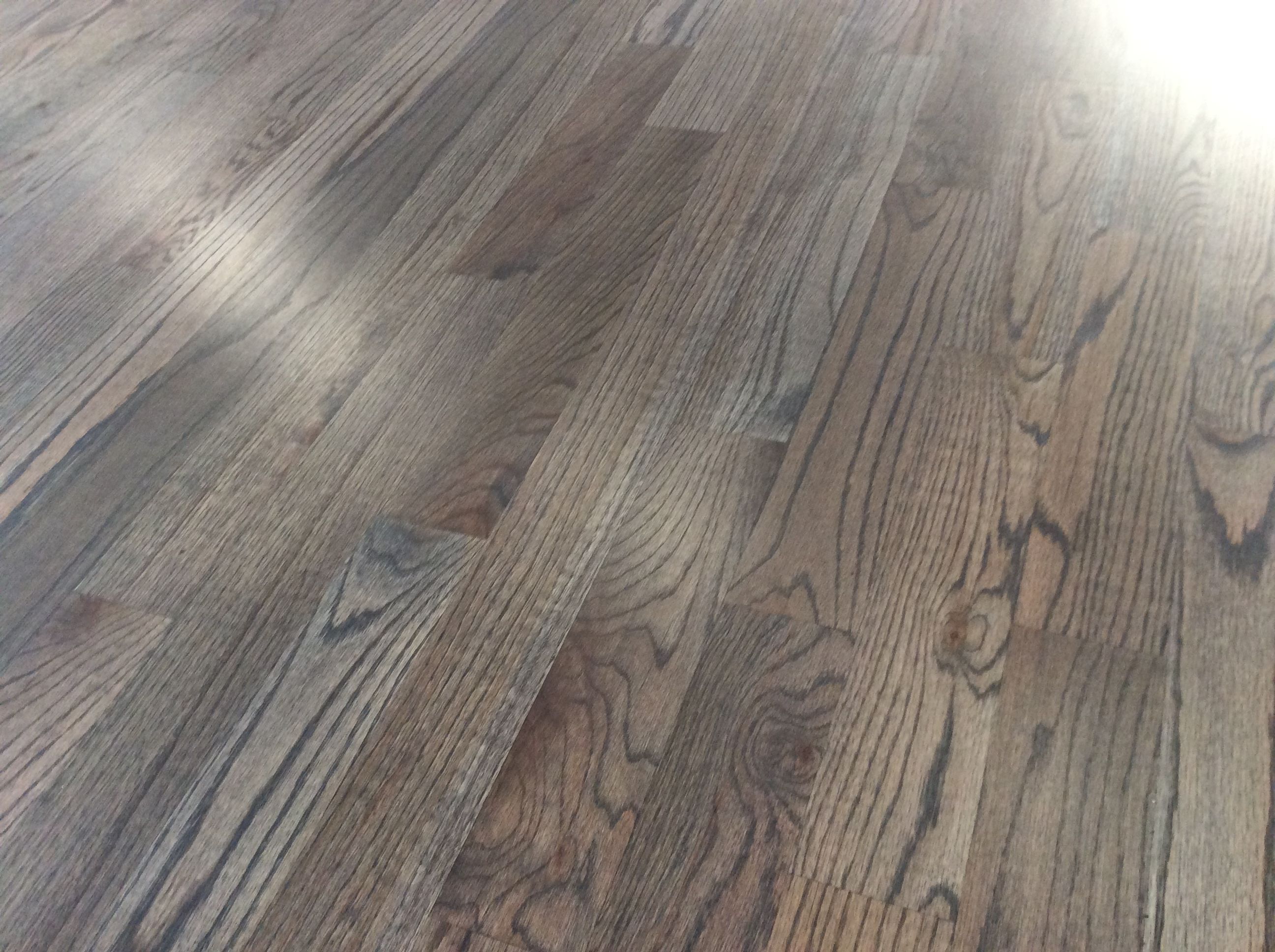 Red oak with driftwood stain. Gorgeous. | Floors | Pinterest