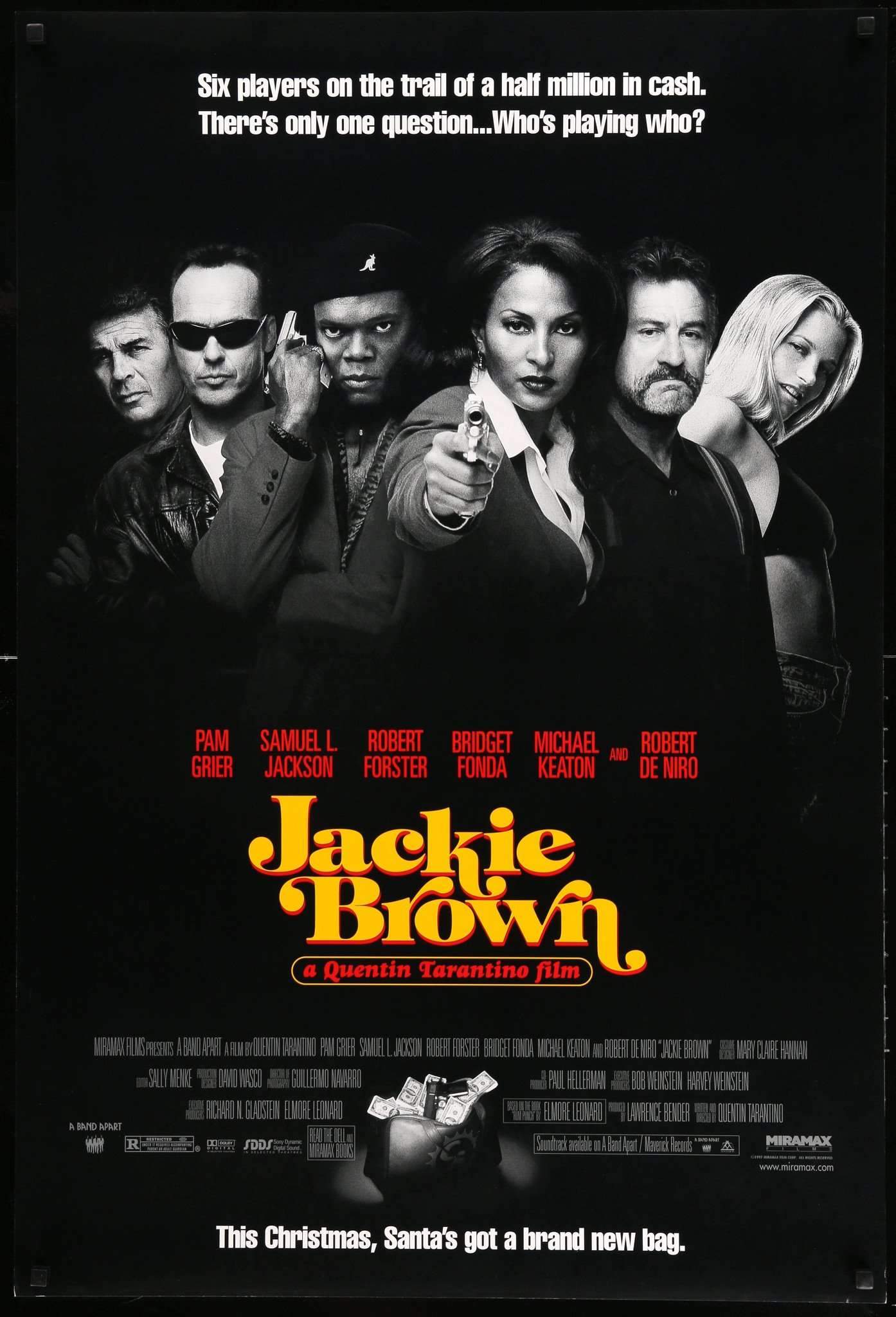 Jackie Brown (1997) Original One Sheet Movie Poster - Original Film ...
