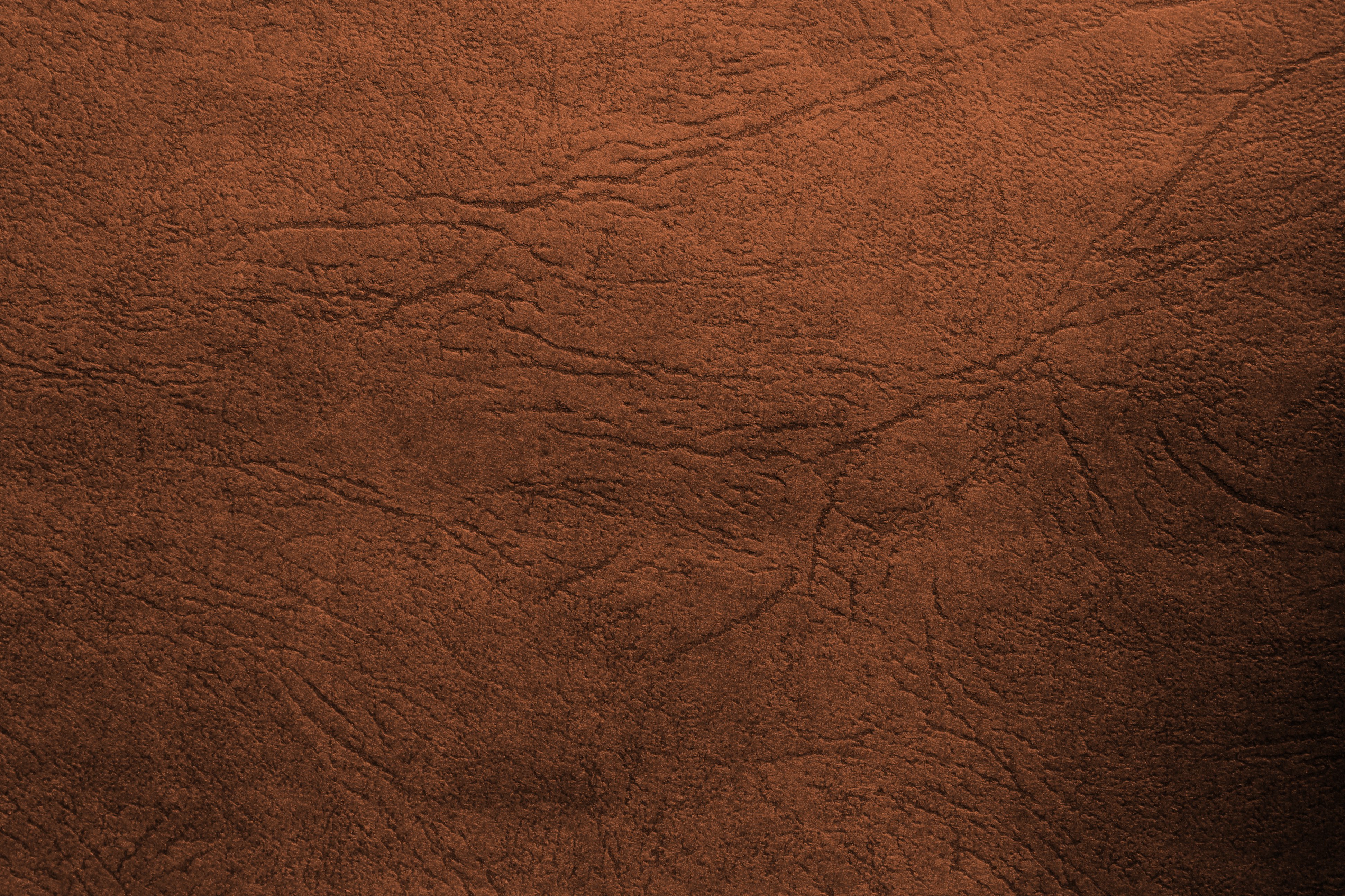 Brown leather texture photo
