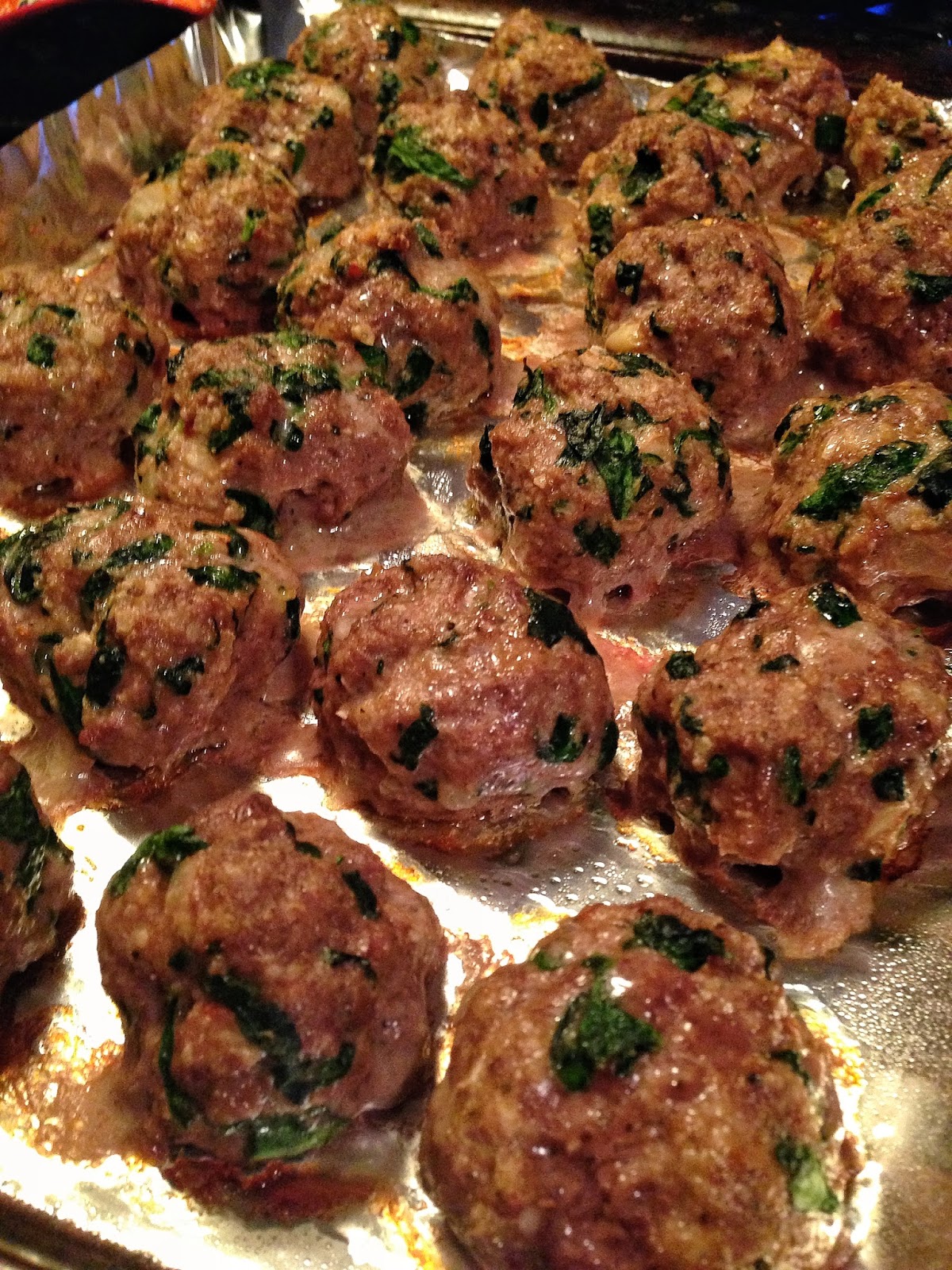 taylor made: healthy beef & spinach meatballs for make-ahead lunches