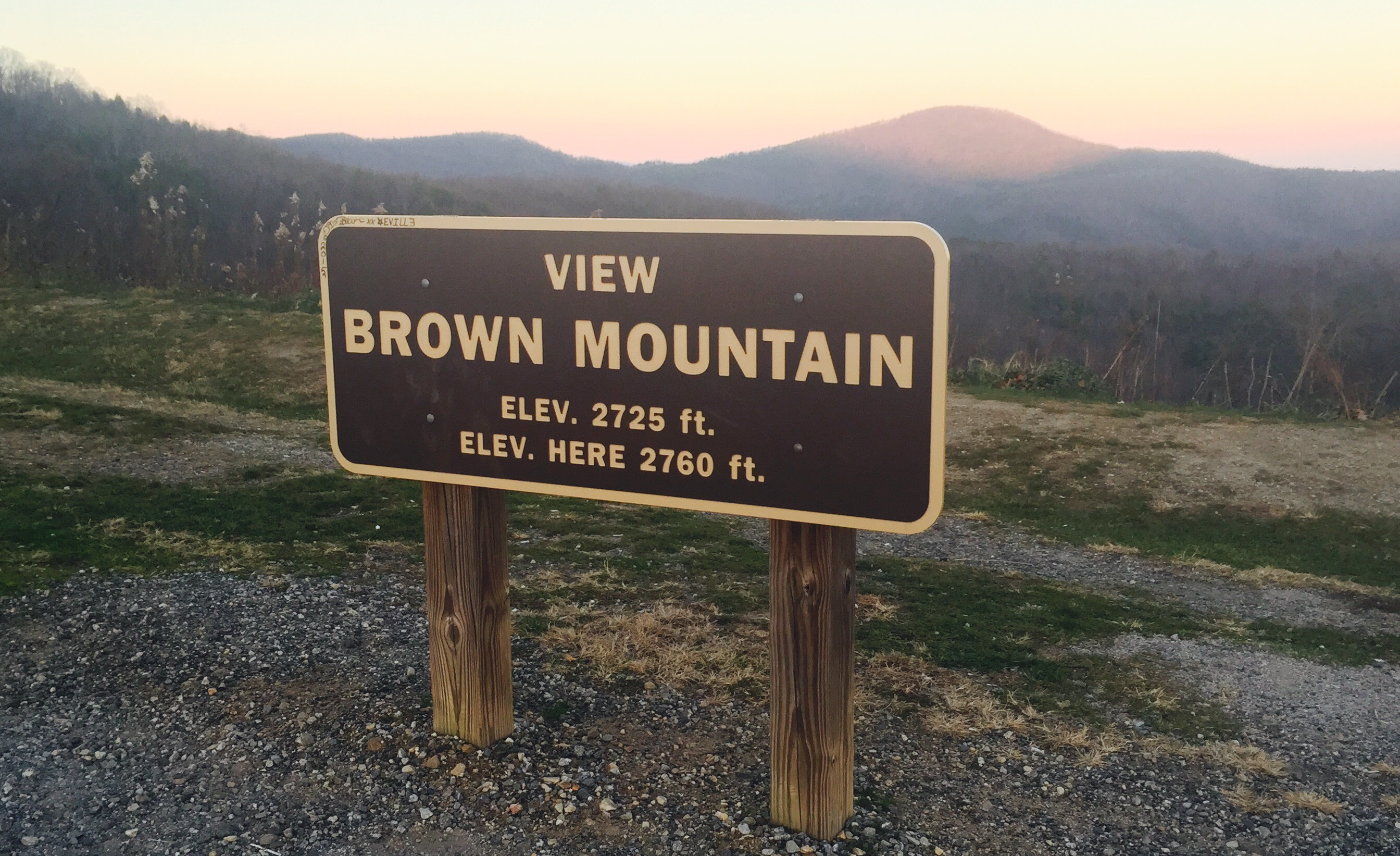 Brown Mountain Lights - My Home, NC