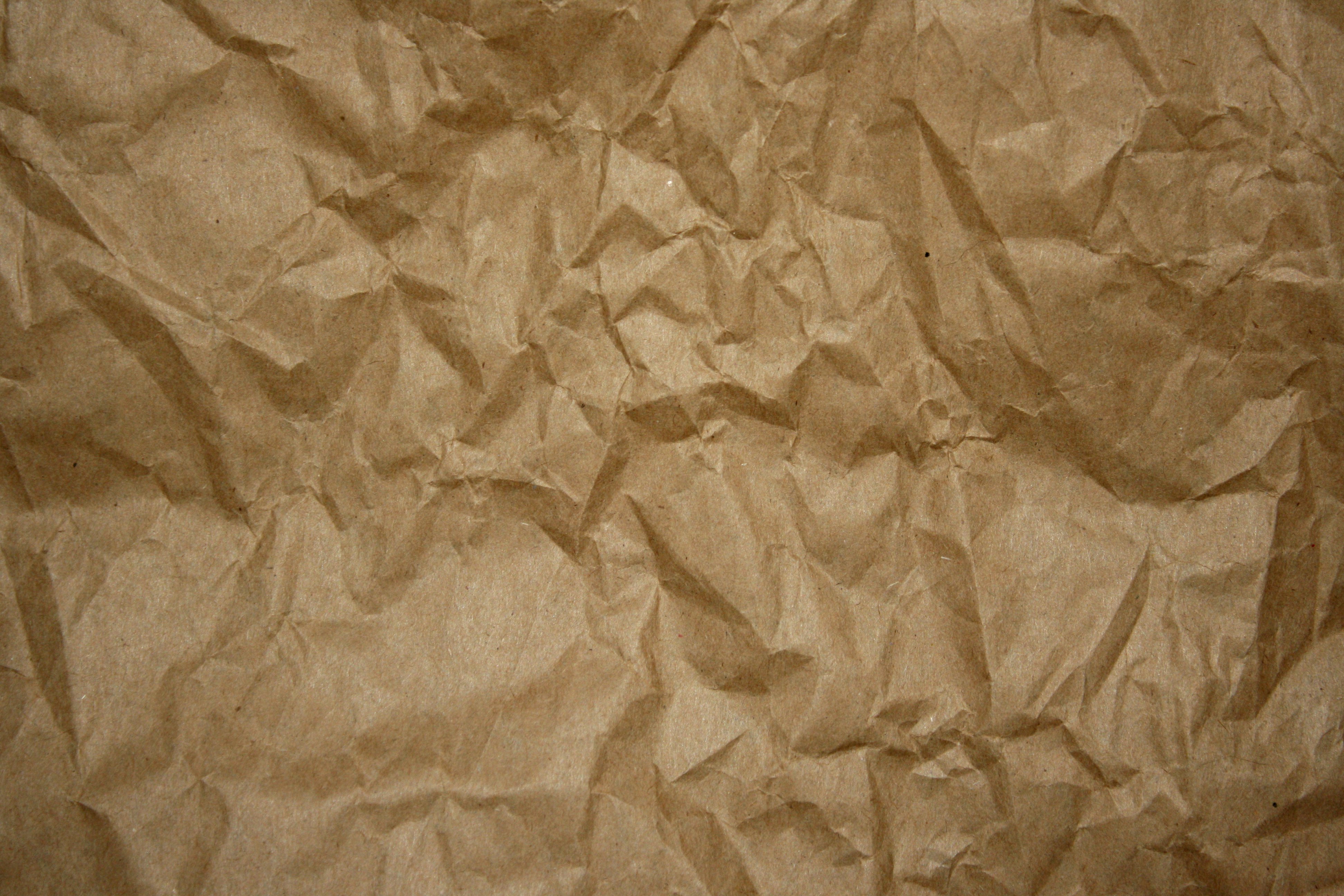 Crumpled Brown Paper Texture Picture | Free Photograph | Photos ...