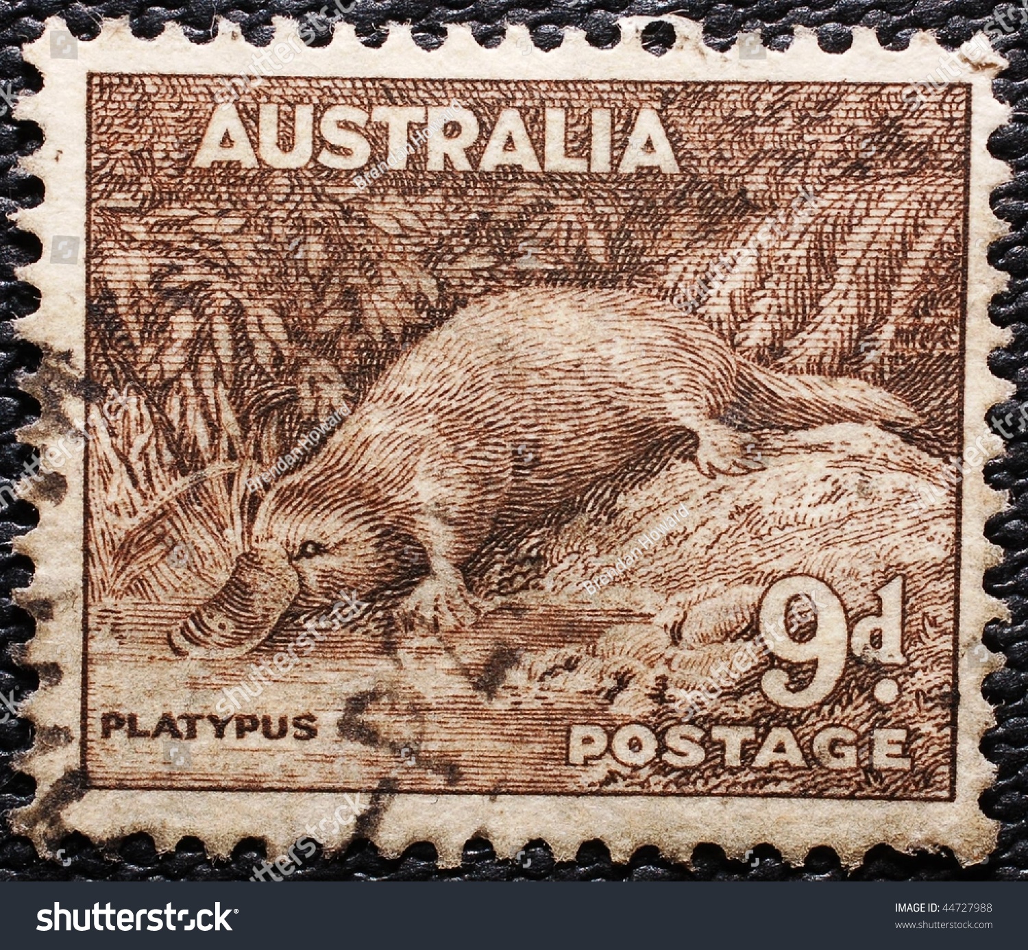 Australia Circa 1937 Stamp Printed Australia Stock Photo (Royalty ...